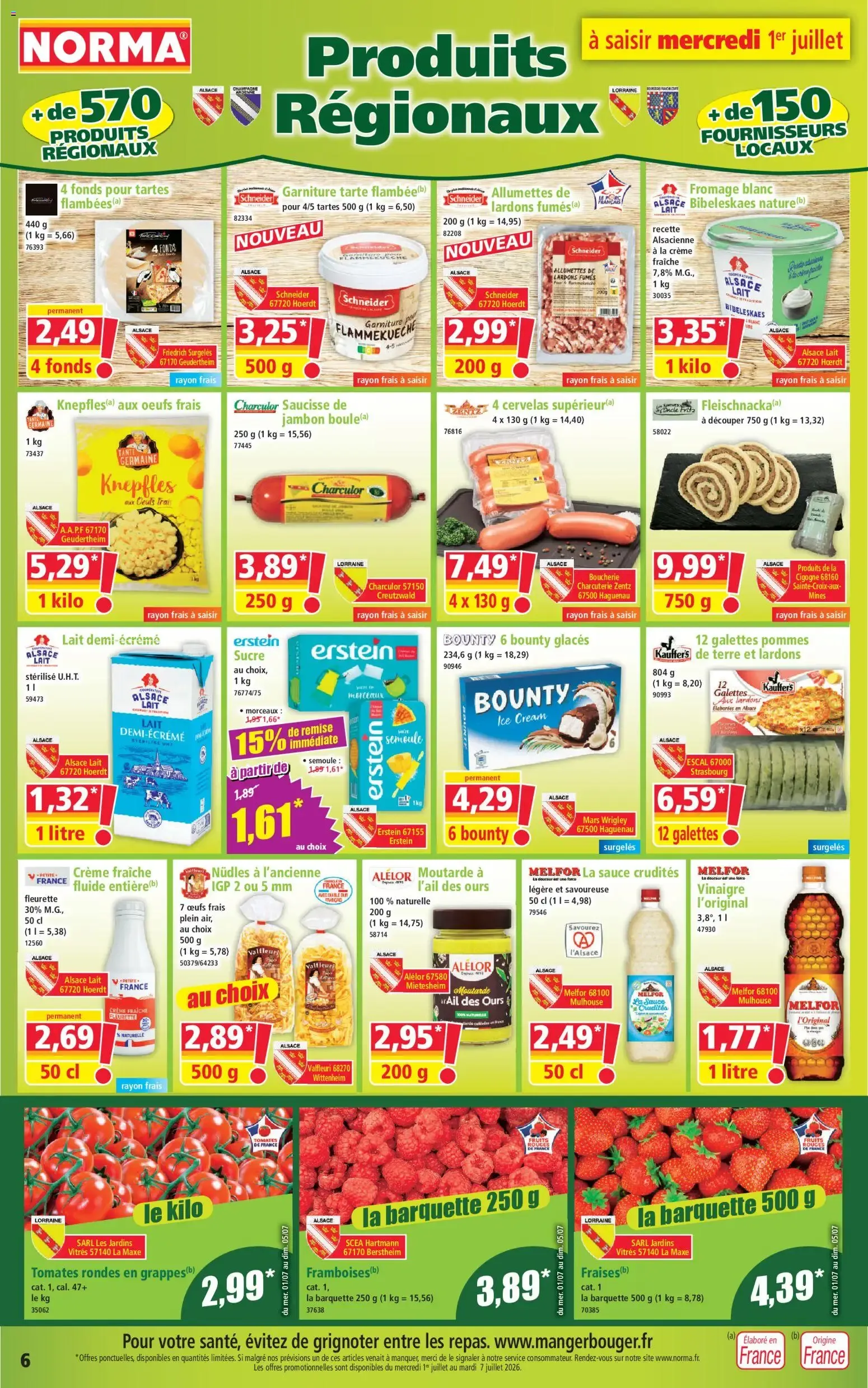 Norma catalogue à partir du 01/07/2026 - promo en ligne du 1 juillet au 7 juillet 2026 - Catalogue page 6