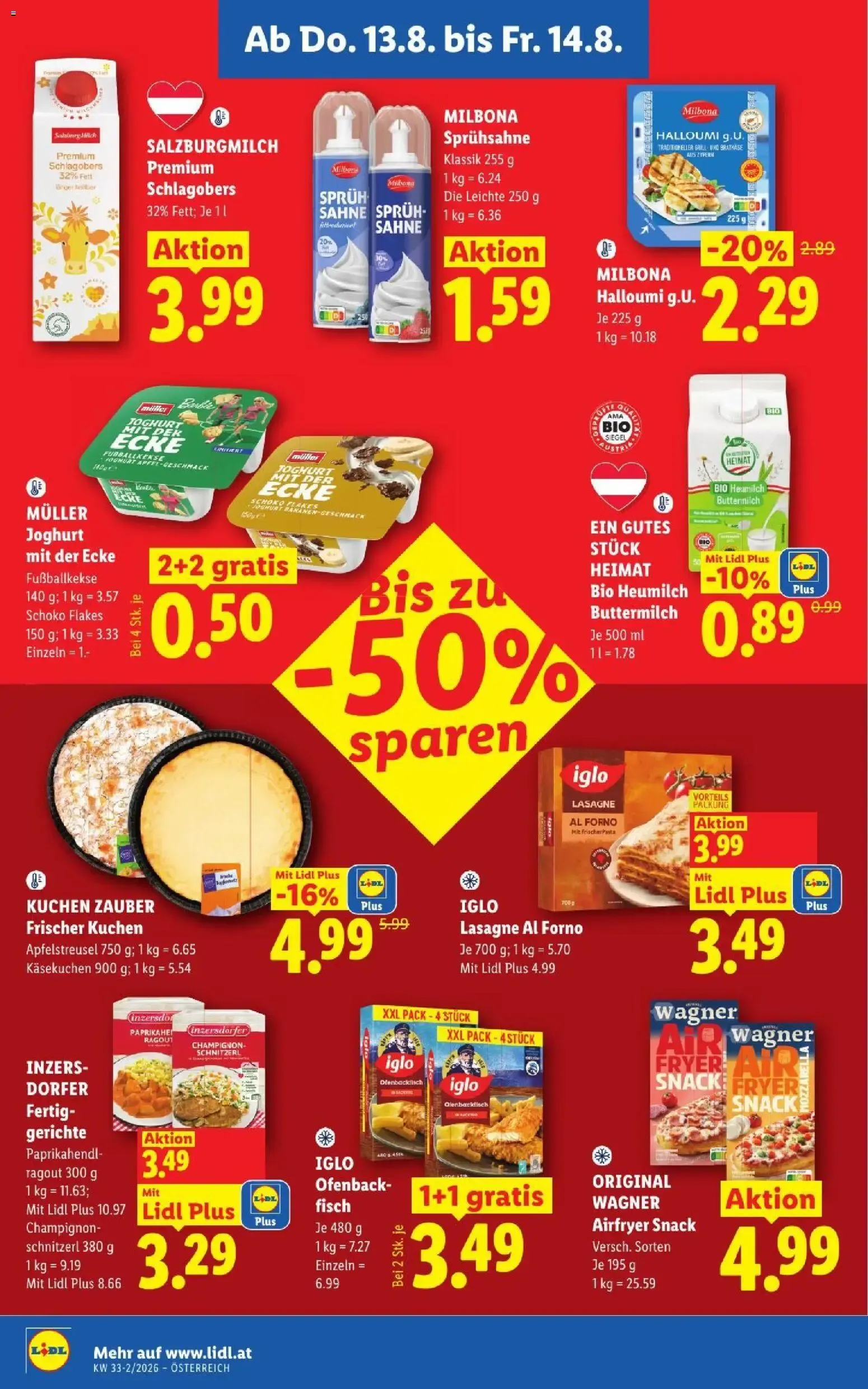 Lidl - Flugblatt ab 13.08.2026 - Angebote ab donnerstag von 13. August bis 14. August 2026 - Flugblätt seite 10
