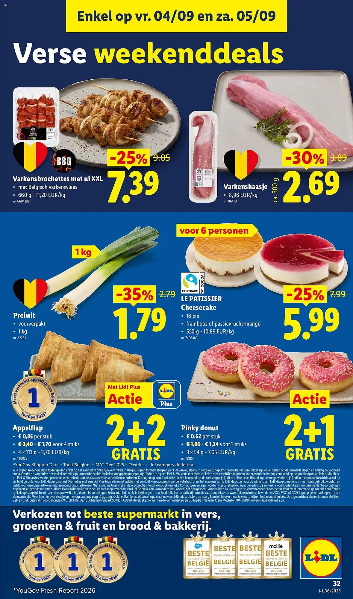 Super hero weken van 31 augustus tot 5 september 2026 - folder pagina 32