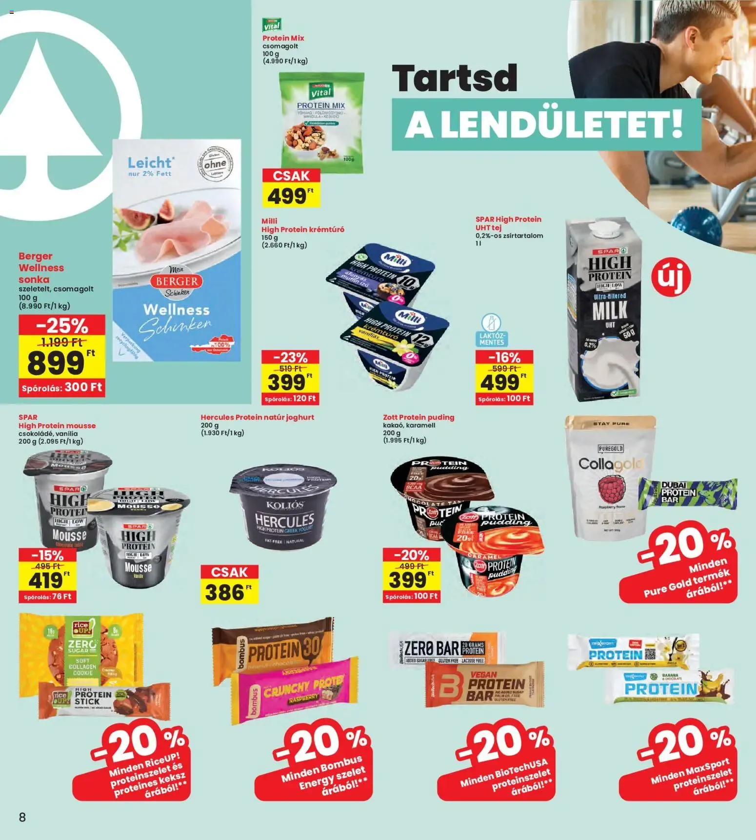 Katalógus Interspar akciós újság - 2026.08.06. -tól/töl > akció, lapozható szórólap 🛍️ augusztus 6.-tól augusztus 12.-ig 2026. - Oldal 8
