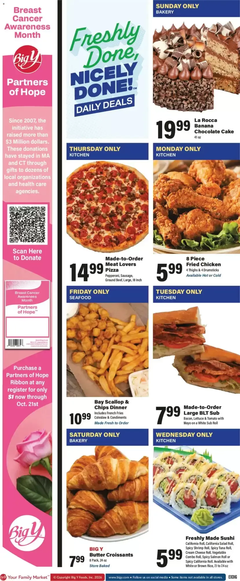 Weekly ad Big Y flyer week 40 from October 1 to October 7 2026 - Page 2