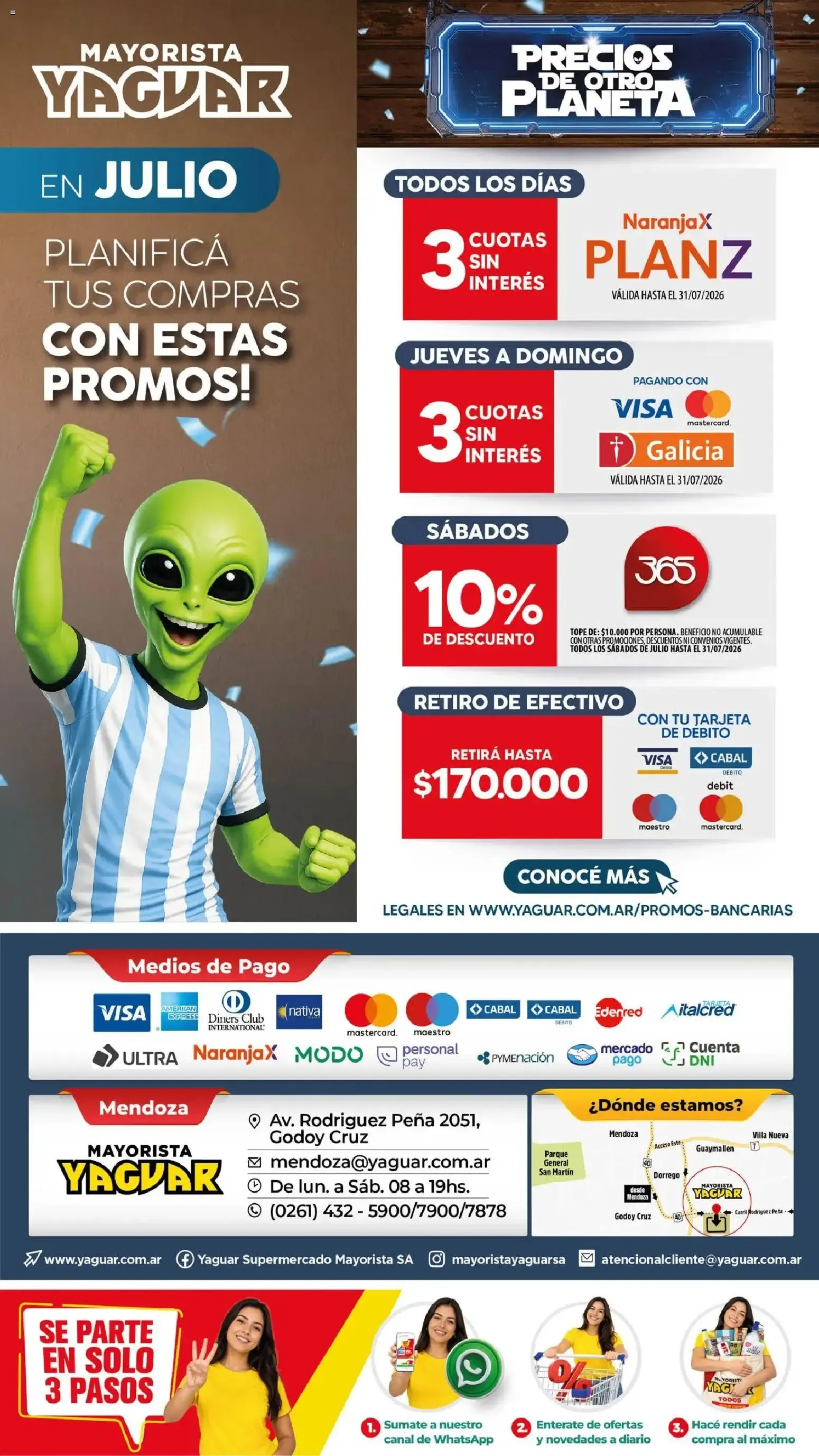 Ofertas de Yaguar - Oferta Semanal Mendoza del 29/06/2026 - 04/07/2026 29 de junio al 4 de julio 2026 - Página 17 del catálogo