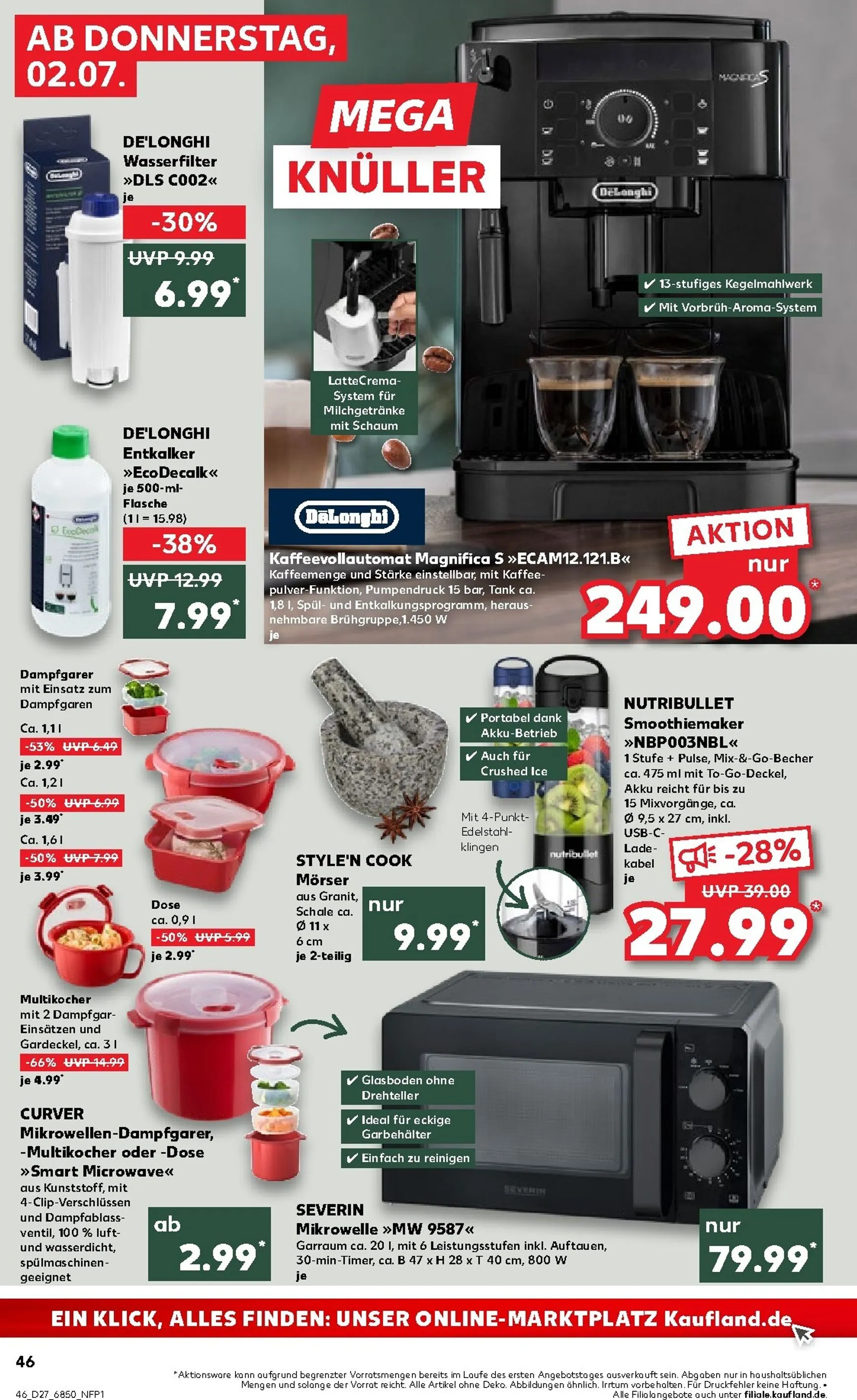 Kaufland Prospekt nächste Woche – von Donnerstag 02.07.2026 bis Mittwoch 08.07.2026 von 2. Juli bis 8. Juli 2026 - Prospekt seite 47