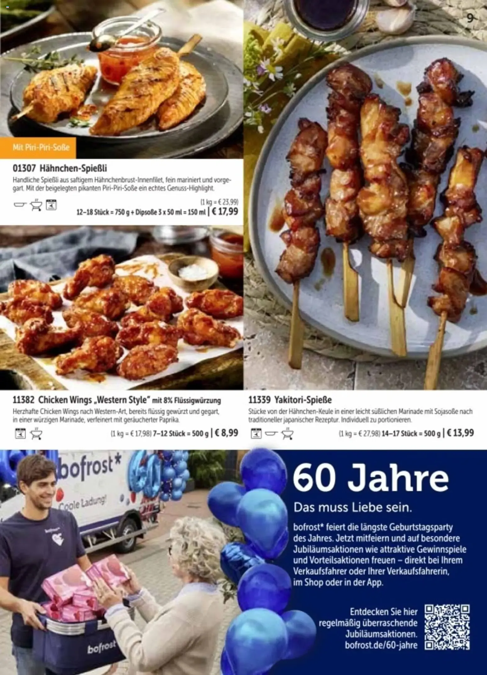 Bofrost Katalog Sommerprogramm (ab 20.04.2026) zum Blättern von 20. April bis 6. September 2026 - Prospekt seite 9