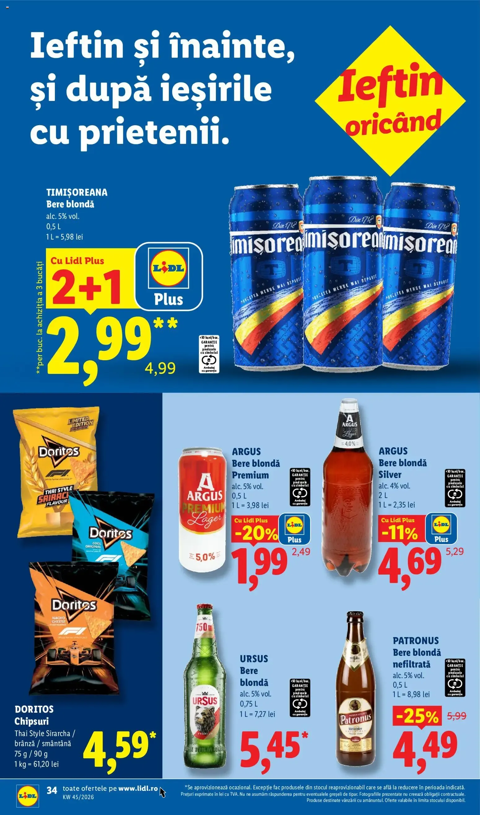 Catalog Catalog Lidl BLACK FRIDAY (02.11.2026) de la 2 noiembrie până la 8 noiembrie 2026 - Revista Pagina 34