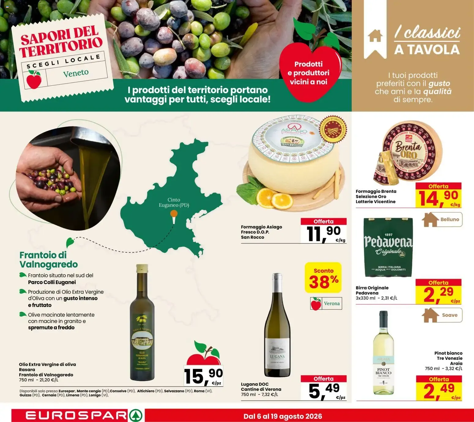 Nuovo Eurospar volantino dal 06/08/2026 > offerte anteprima 🛍️ da 6 agosto a 19 agosto di 2026 - Pagina del volantino 10