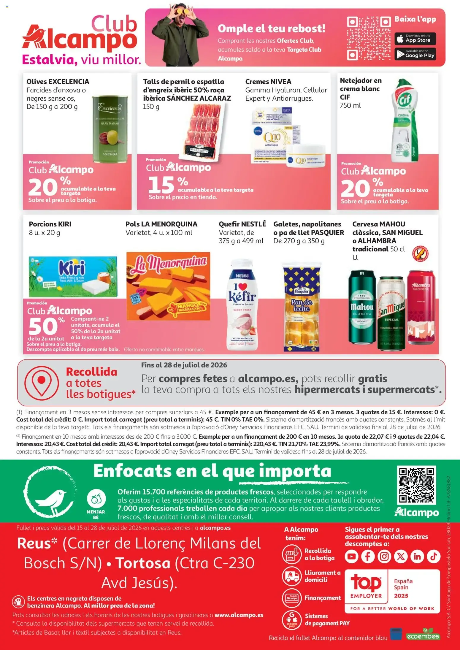 Catálogo de Alcampo - 3x2 en conserves de peix ISABEL 15 de julio al 28 de julio 2026 - Página 12