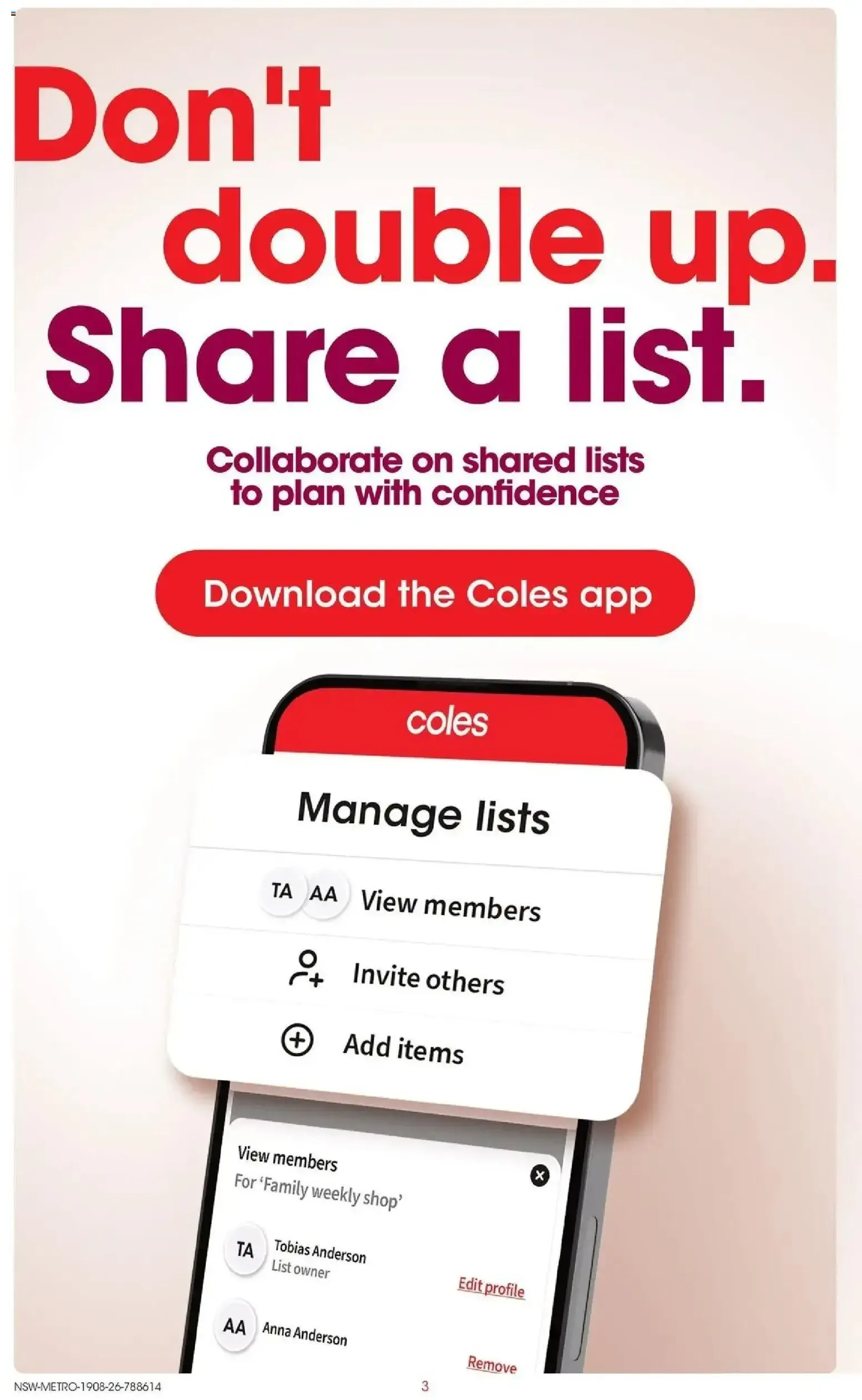 Coles catalogue valid from 19/08/2026 > Online Australia - Catalogue valid from 19 August to 25 August 2026 - page 3