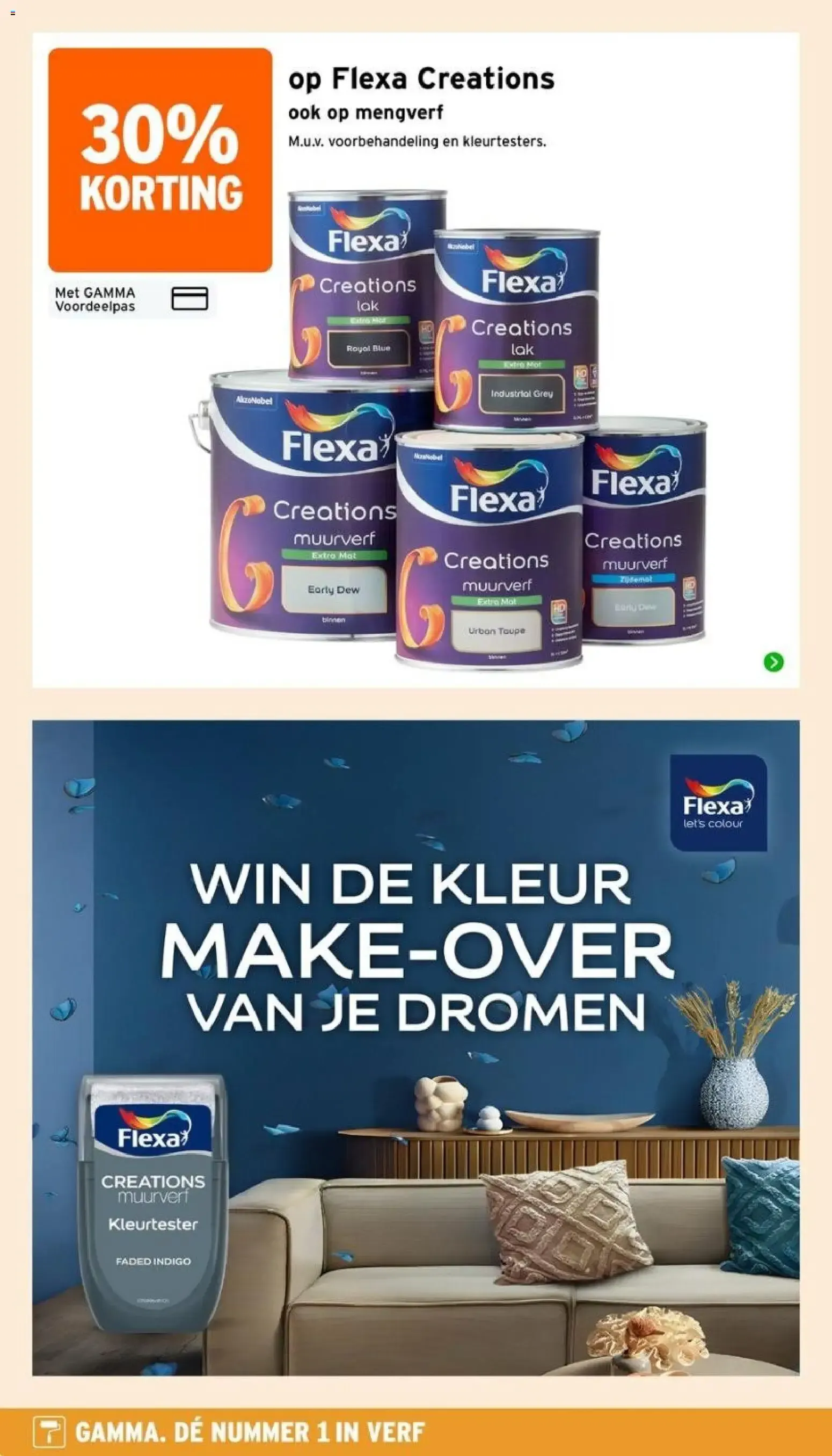 GAMMA Klus Zomer: 30% Descuento en Pintura Mural van 24 augustus tot 30 augustus 2026 - Folder pagina 2