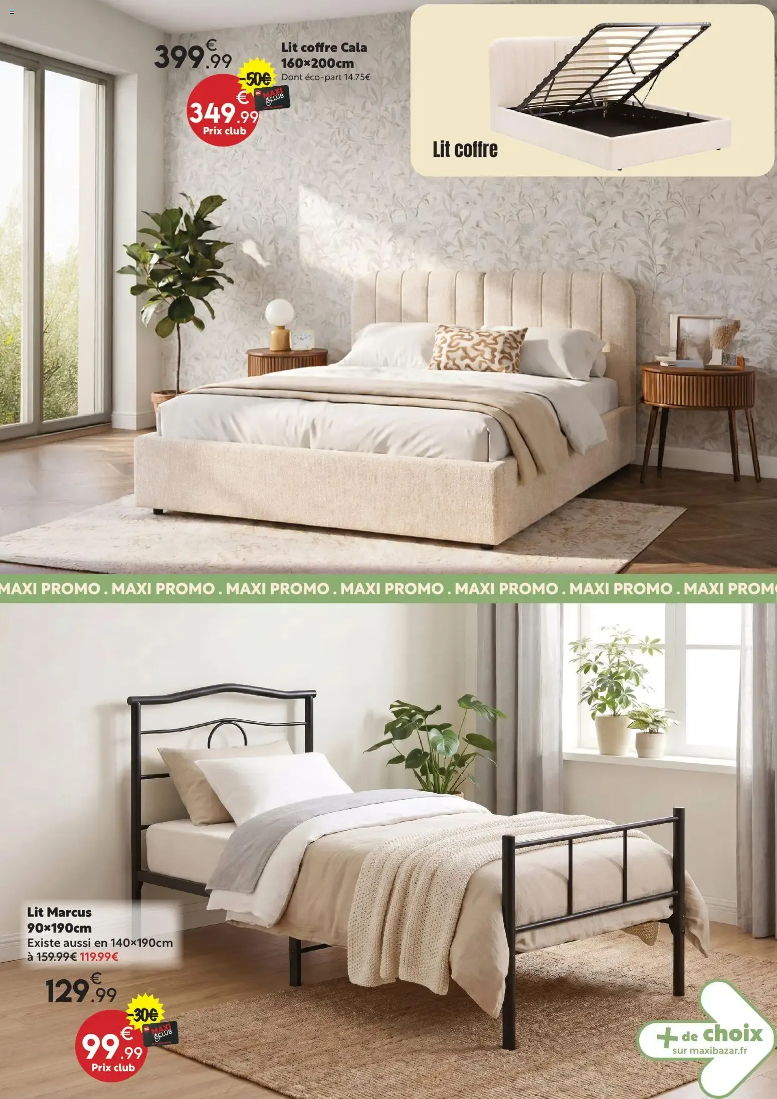 Maxi Bazar - Meublez-vous de bonnes affaires du 31 août au 27 septembre 2026 - Catalogue page 14