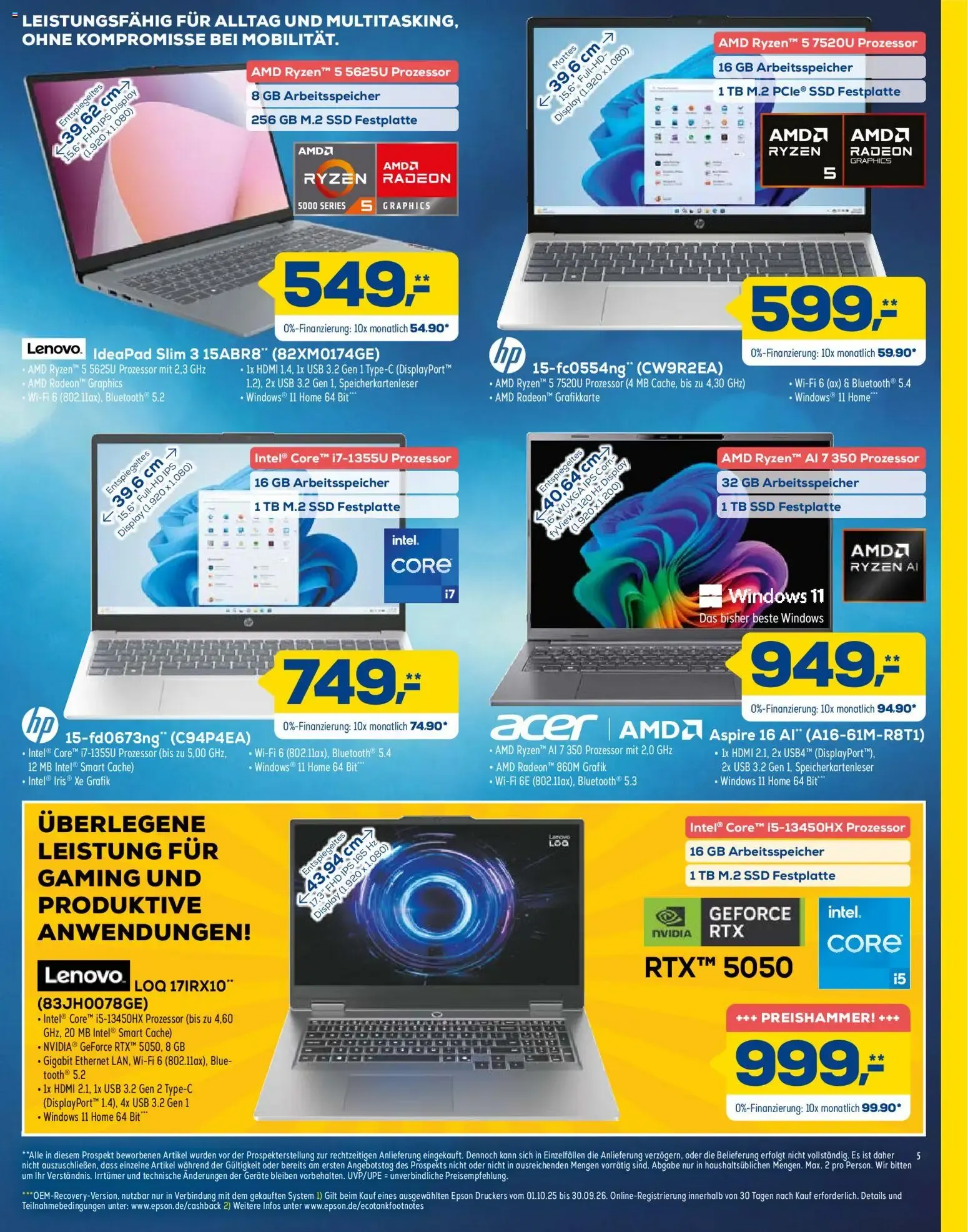 GENAU RICHTIG. DIE DEALS DES SOMMERS. von 8. August bis 14. August 2026 - Prospekt seite 5
