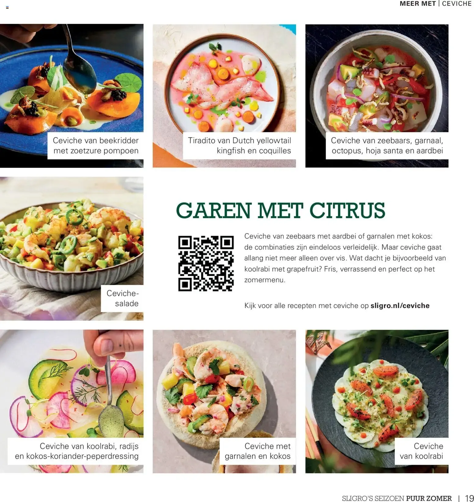 Sligro's Seizoen: Puur Zomer van 19 mei tot 31 augustus 2026 - Folder pagina 19