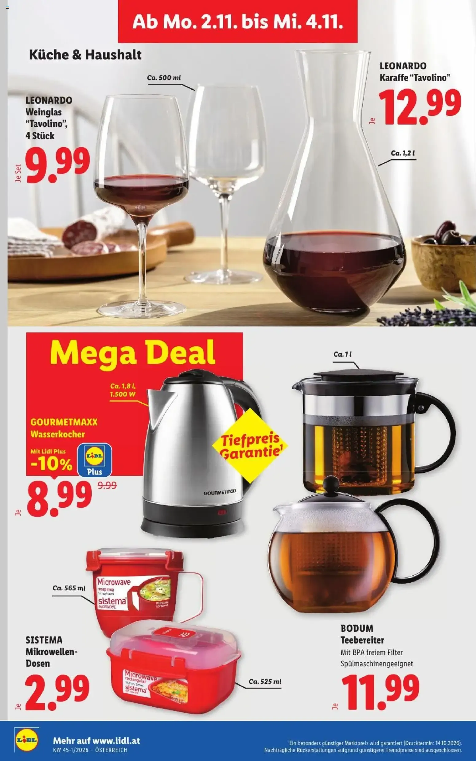 Lidl Flugblatt ab 29.10.2026 - Angebote ab donnerstag von 29. Oktober bis 31. Oktober 2026 - Flugblätt seite  31