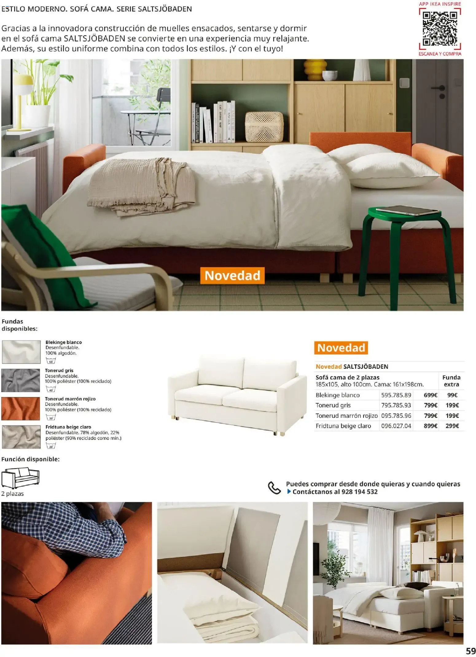 Catálogo de Guía de Compra Sofás IKEA 7 de mayo al 31 de agosto 2026 - Página 59