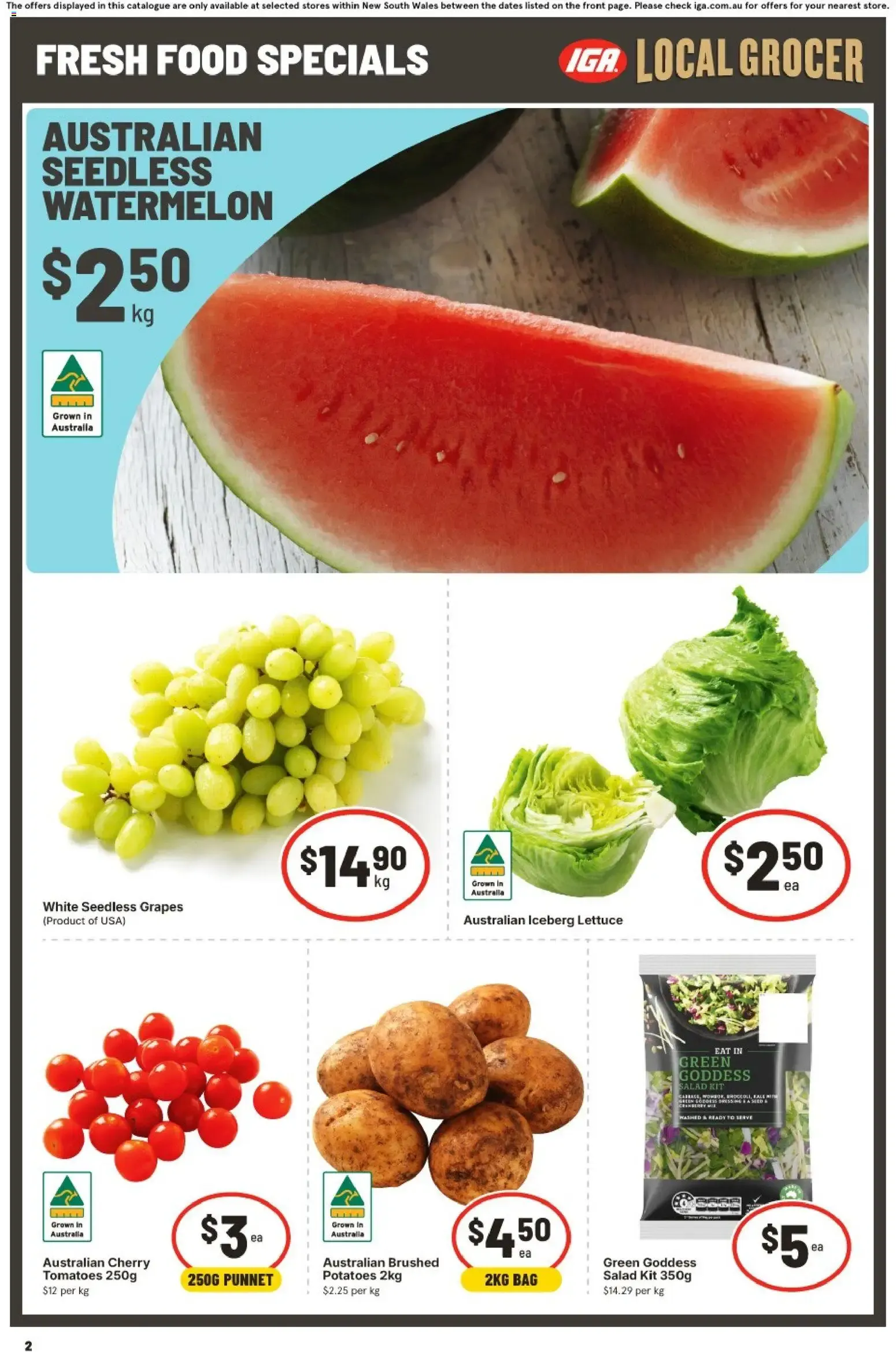 IGA Local Grocer - Great Saves and Local Faves - Catalogue valid from 30 September to 6 October 2026 - page 2