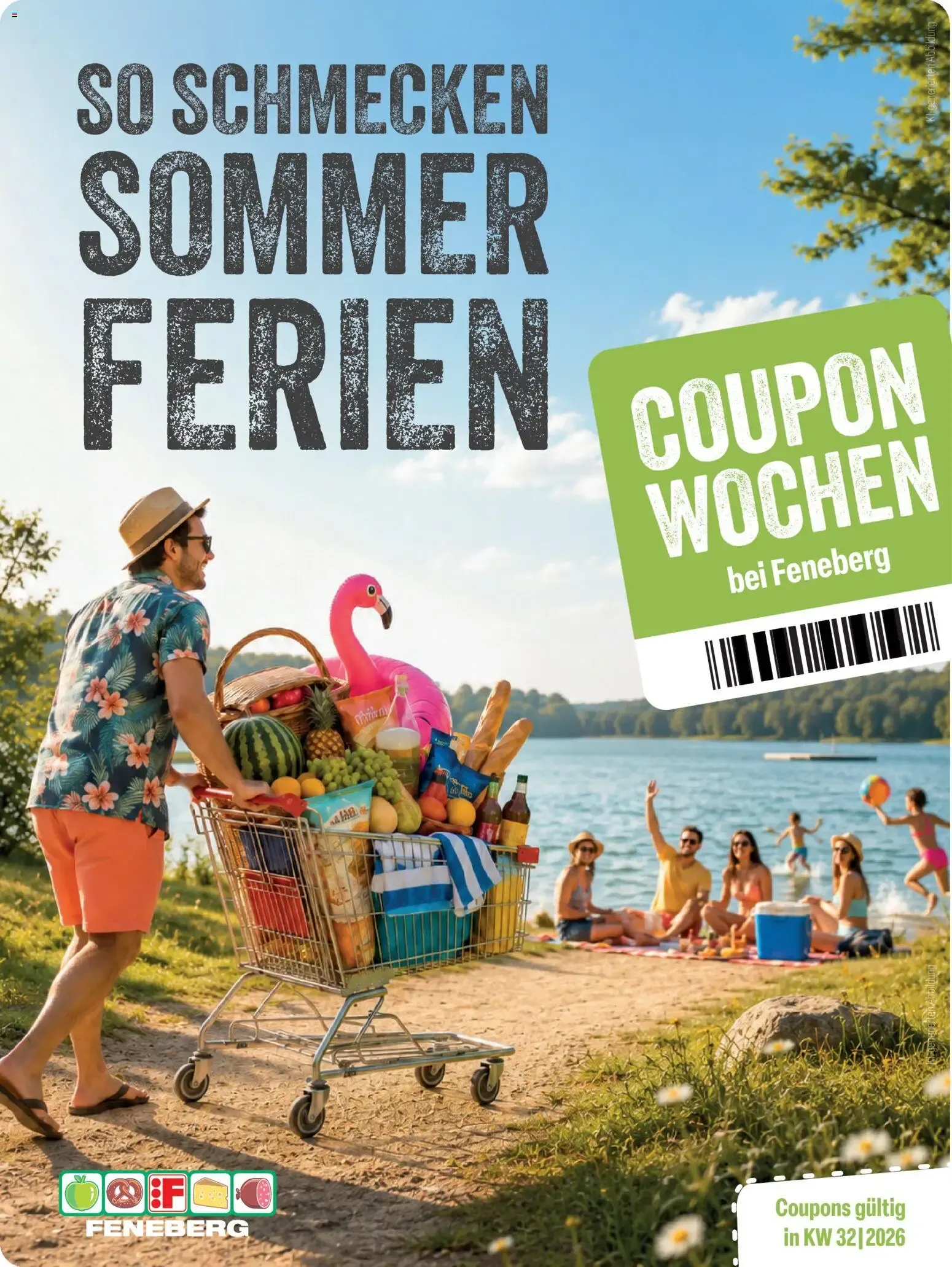 Feneberg Coupon Wochen von 3. August bis 9. August 2026 - Prospekt seite 1