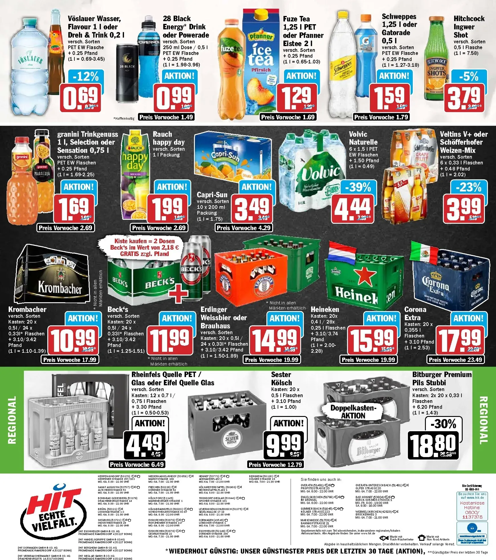 Hit Prospekt – von Montag 20.07.2026 bis Samstag 25.07.2026 von 20. Juli bis 25. Juli 2026 - Prospekt seite 18