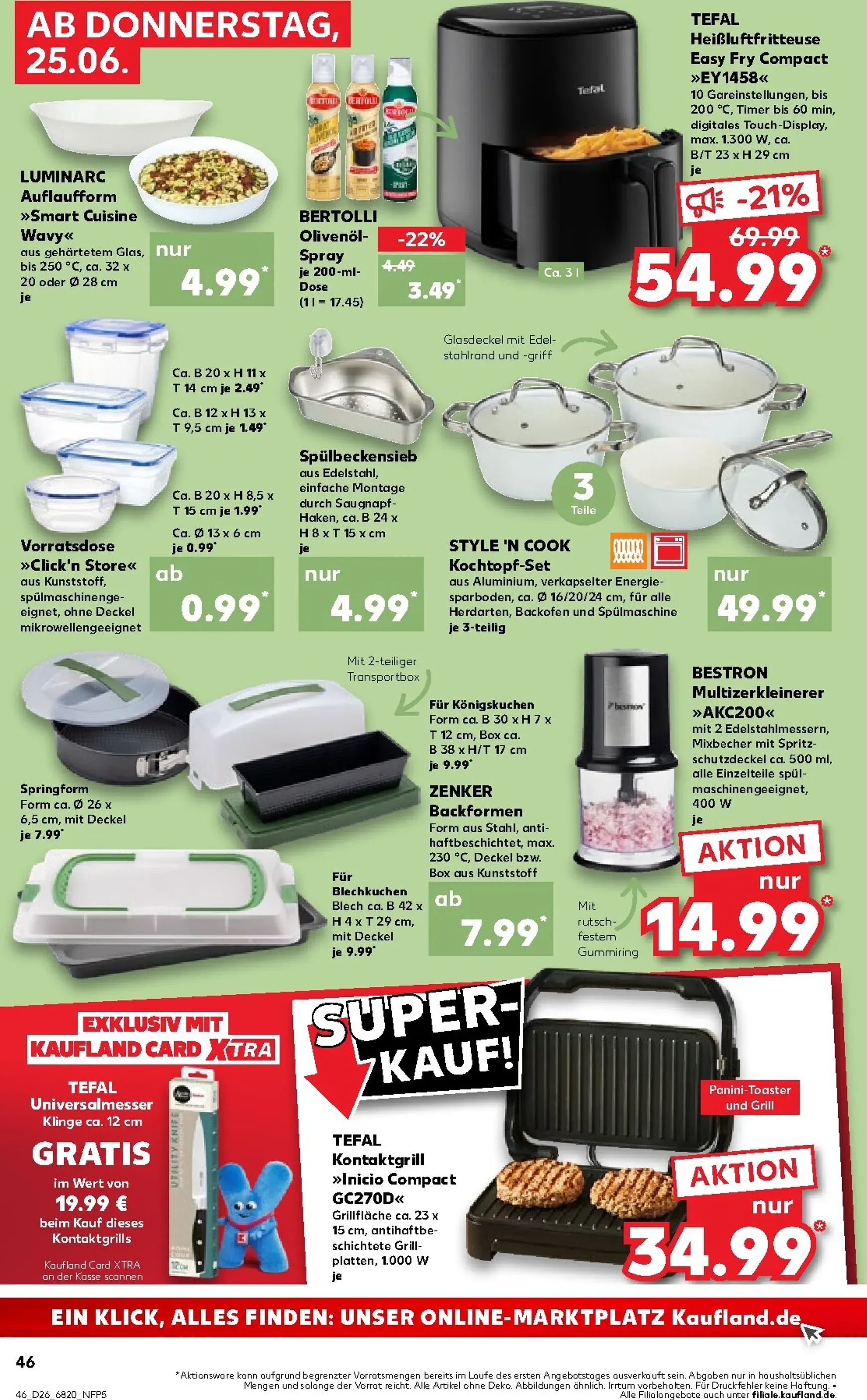Neuer Kaufland Prospekt – von Donnerstag 25.06.2026 bis Mittwoch 01.07.2026 von 25. Juni bis 1. Juli 2026 - Prospekt seite 47