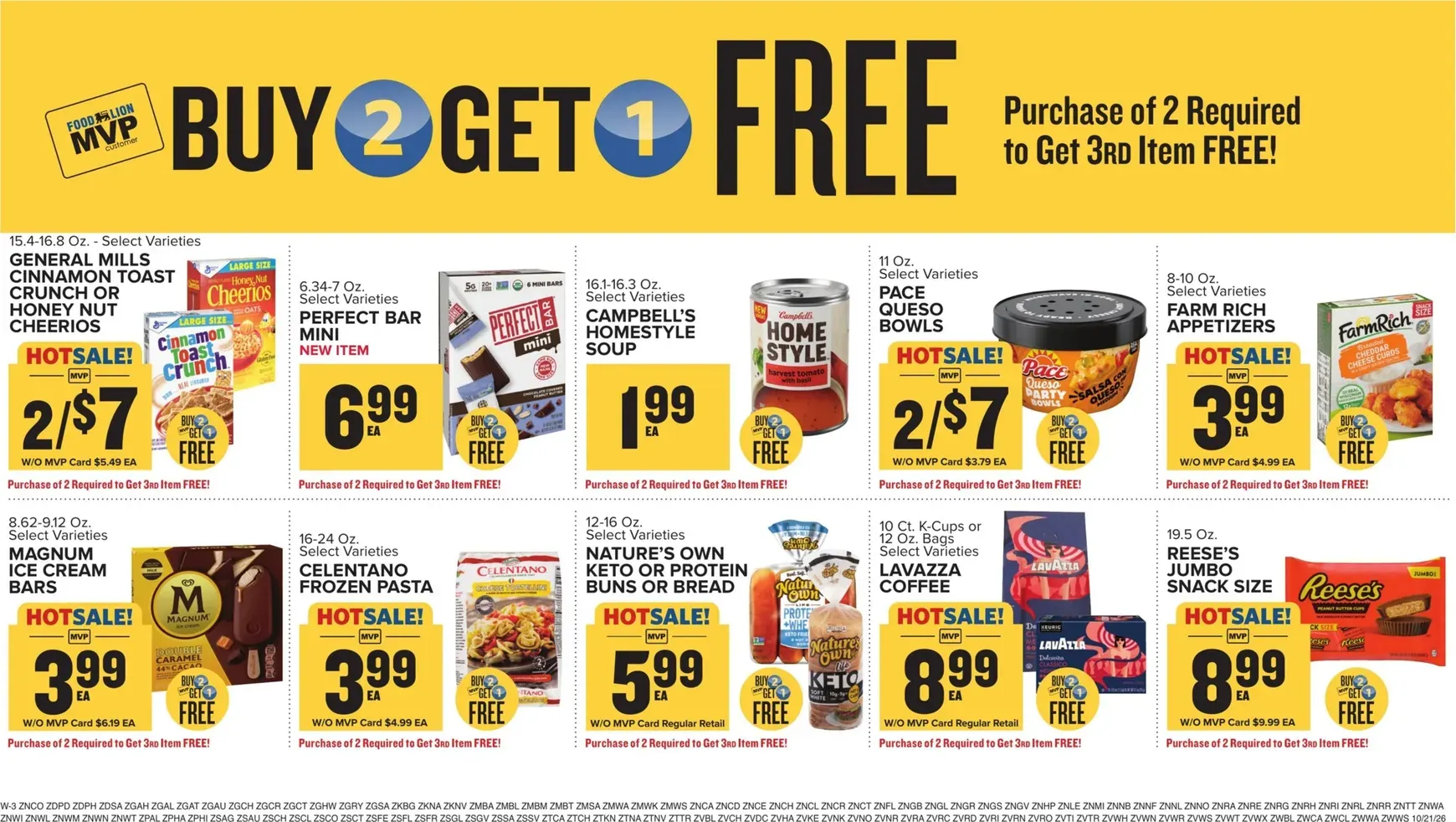 Weekly promotion Current Food Lion leaflet valid from Wednesday 10/21/2026 to Tuesday 10/27/2026 spanning from October 21 to October 27 2026 - Page 17 for Catalogue 365