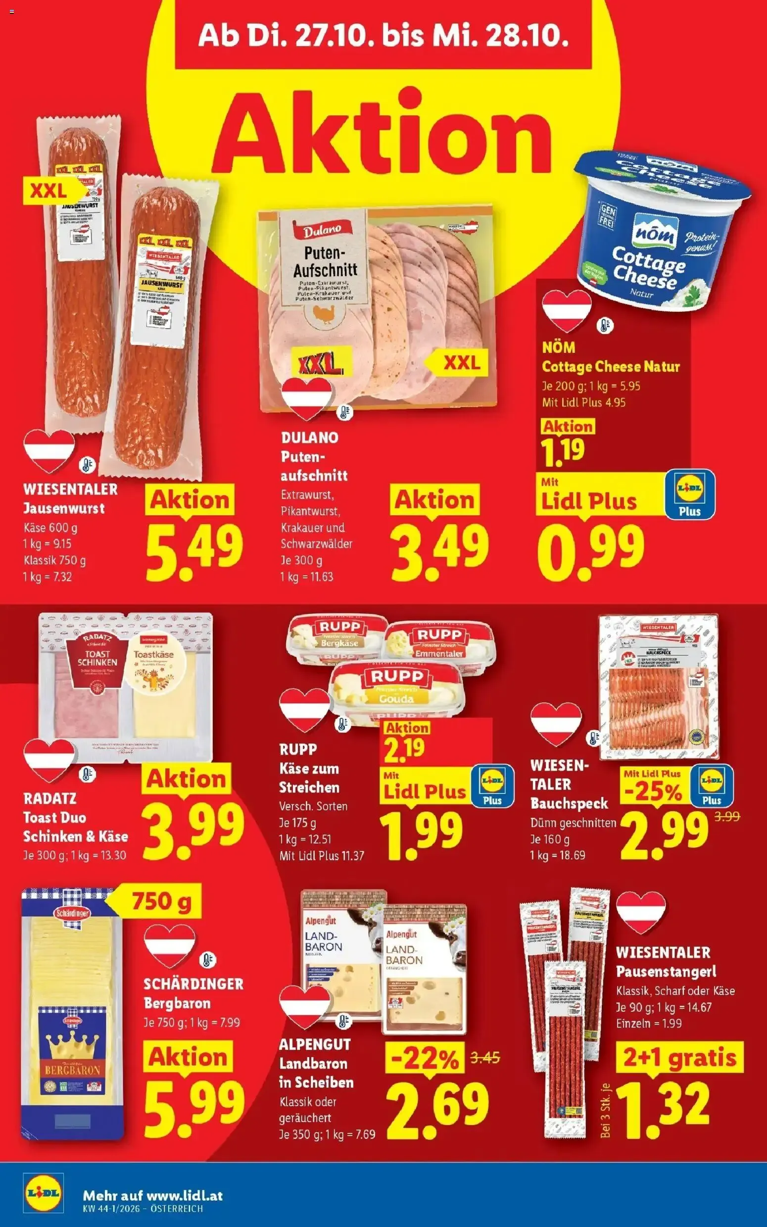 Lidl Flugblatt - Wien ab 18.10.2026 - Angebote ab donnerstag von 22. Oktober bis 24. Oktober 2026 - Flugblätt seite  45