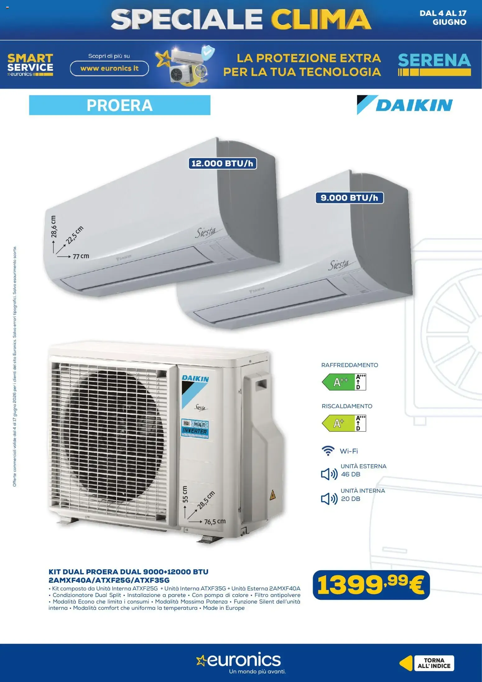 Speciale Clima Euronics: rinfresca casa con efficienza e stile da 4 giugno a 17 giugno di 2026 - Pagina del volantino 10