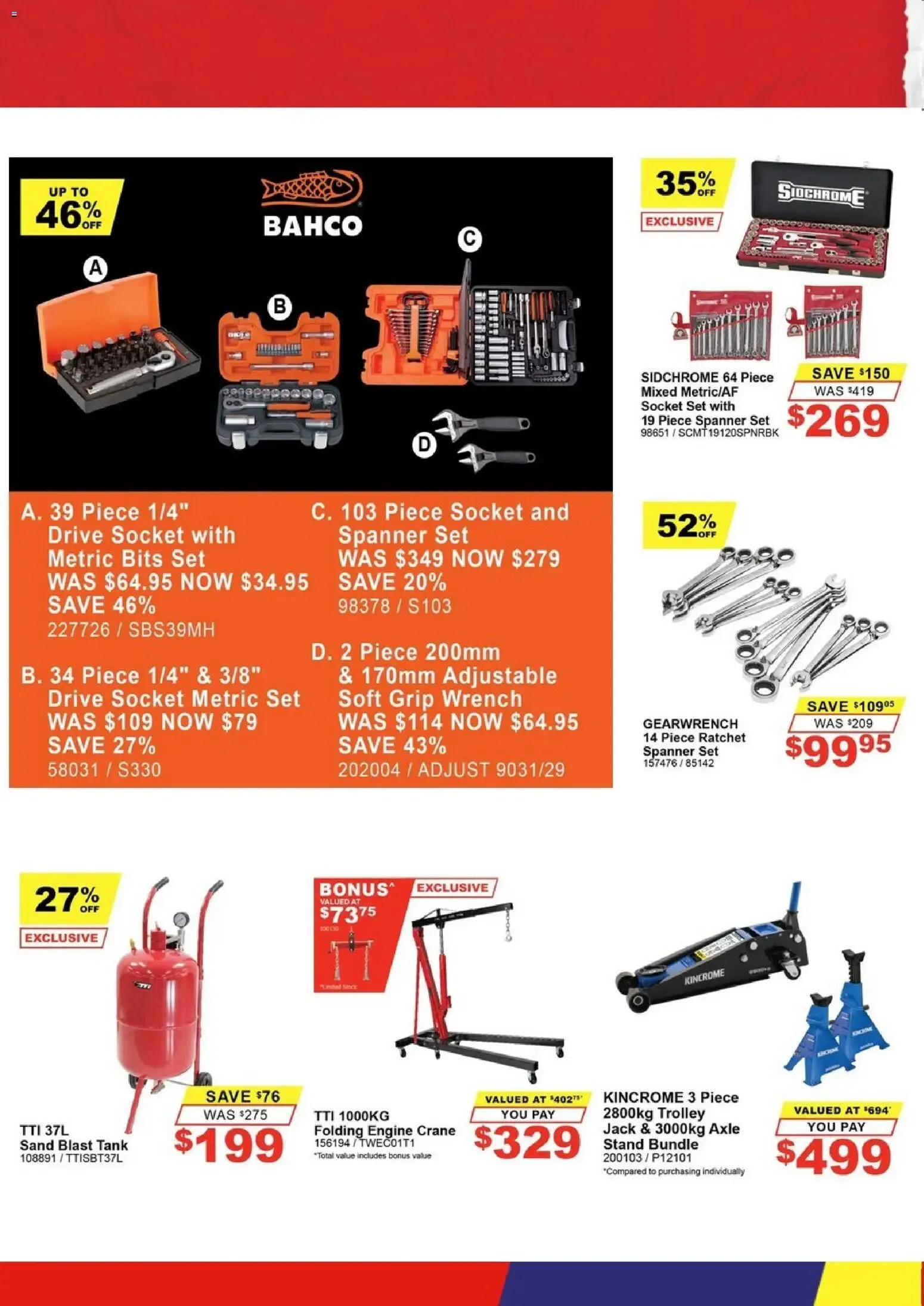 Total Tools catalogue - 12/05/2026 > weekly / monthly specials - Catalogue valid from 12 May to 30 June 2026 - page 14