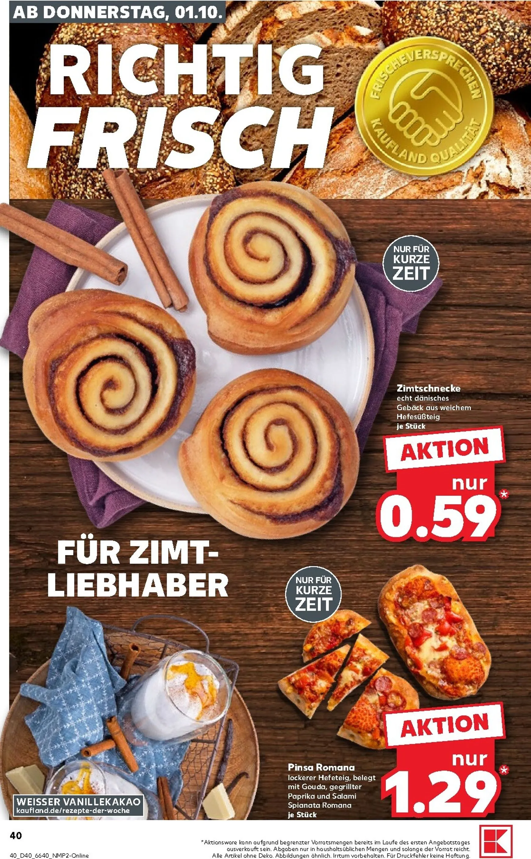 Neuer Kaufland Prospekt – von Donnerstag 01.10.2026 bis Mittwoch 07.10.2026 von 1. Oktober bis 7. Oktober 2026 - Prospekt seite 41