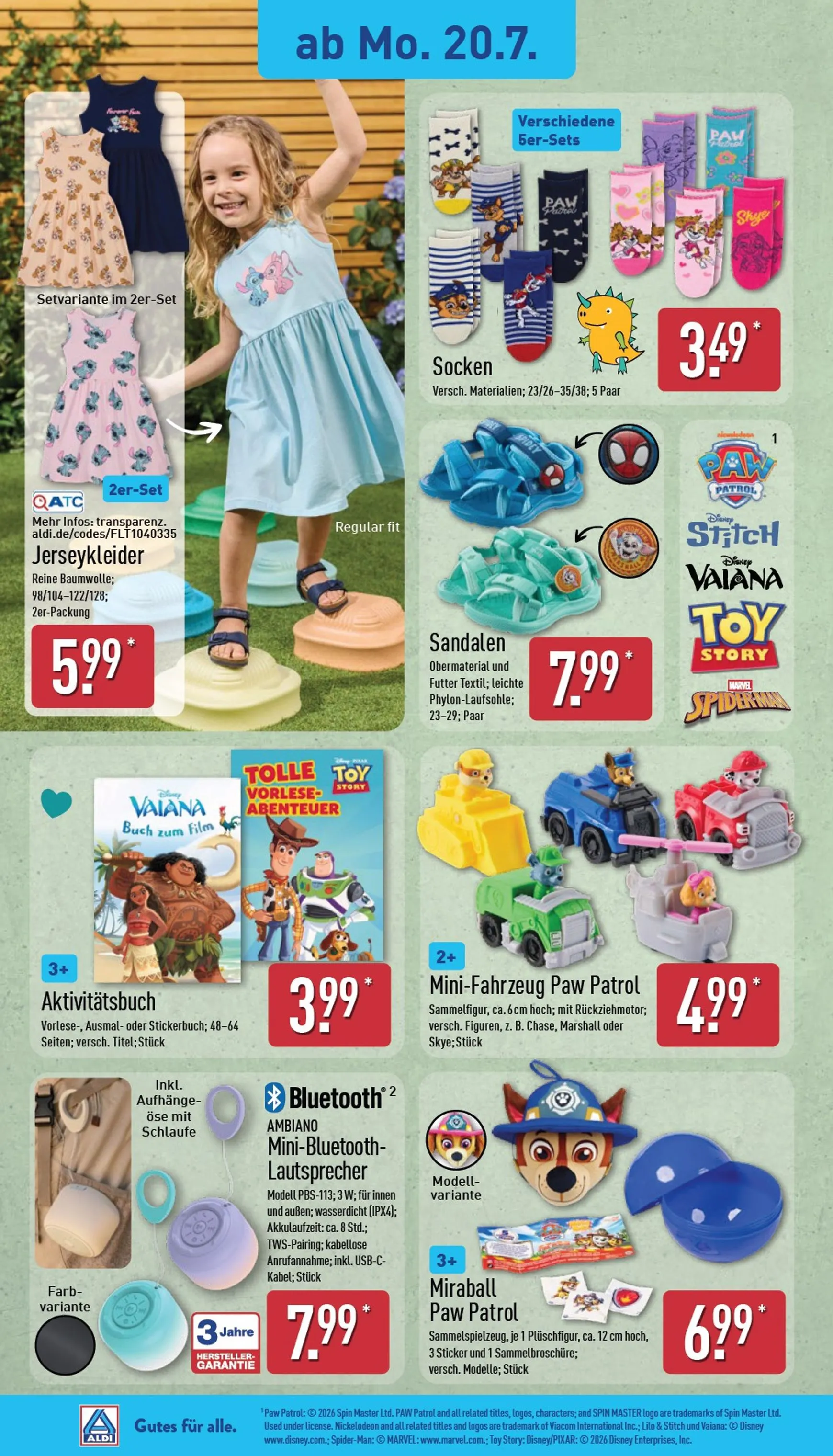 ALDI AUSBLICK von 20. Juli bis 25. Juli 2026 - Prospekt seite 4