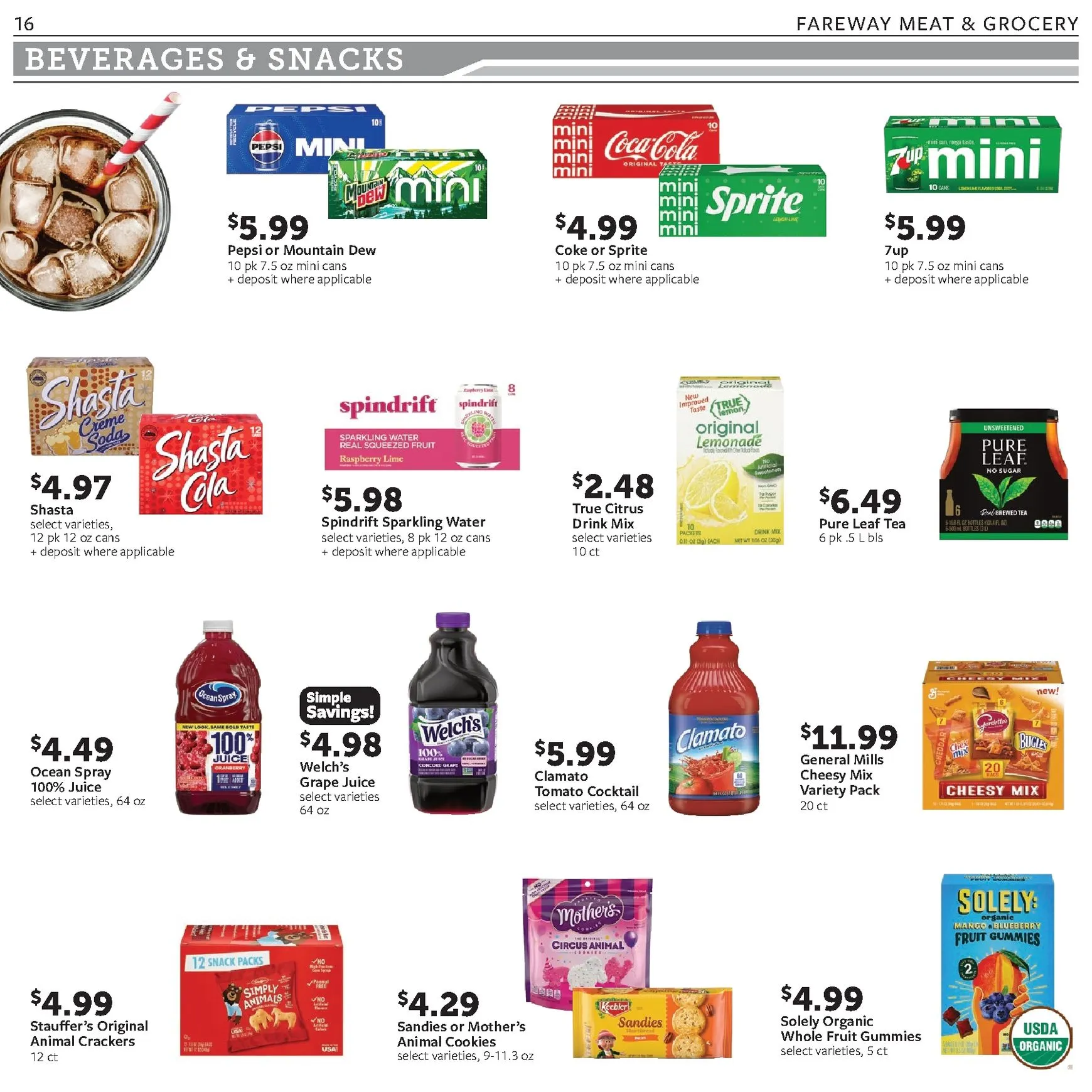 Weekly ad Current Fareway leaflet valid from Monday 06/08/2026 to Saturday 06/13/2026 from June 8 to June 13 2026 - Page 16