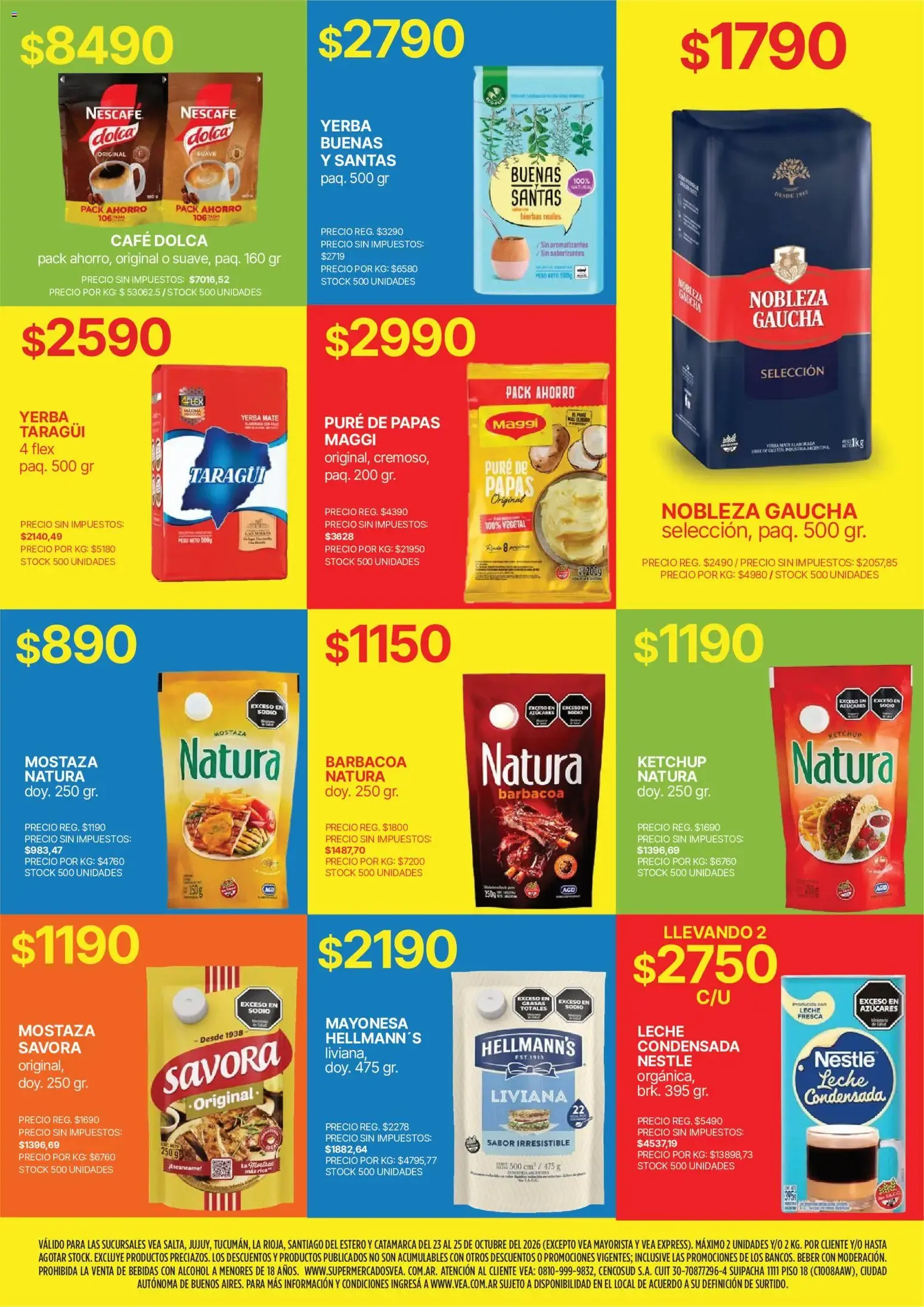 Ofertas de Vea - Fin de semana de ahorro | NOA del 23/10/2026 - 25/10/2026 23 de octubre al 25 de octubre 2026 - Página 7 del catálogo