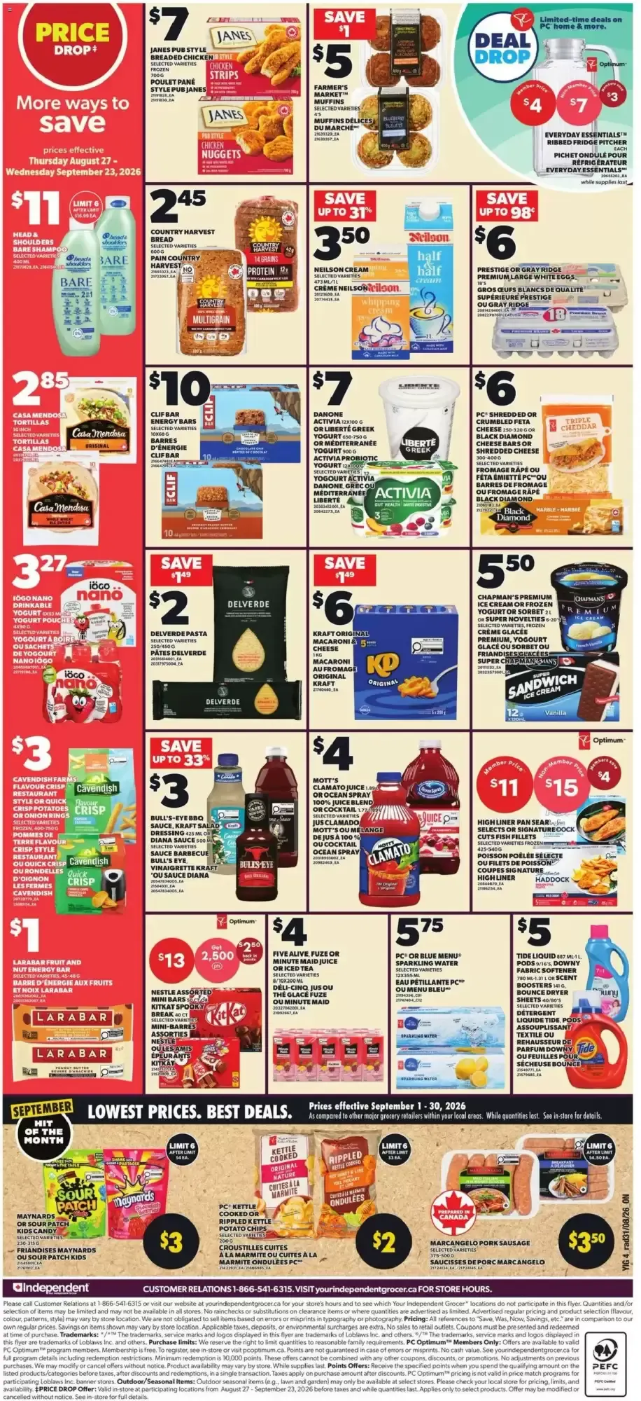Independent Grocer flyer week 36 from September 3 to September 9 2026 - flyer page 2