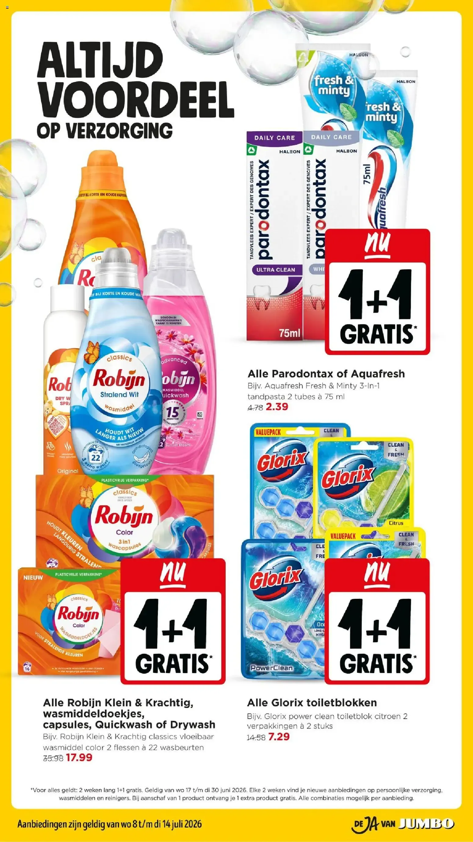 Jumbo: Campina Langlekker 2+3 GRATIS - Nóg meer voorraad pakken van 8 juli tot 14 juli 2026 - Folder pagina 31