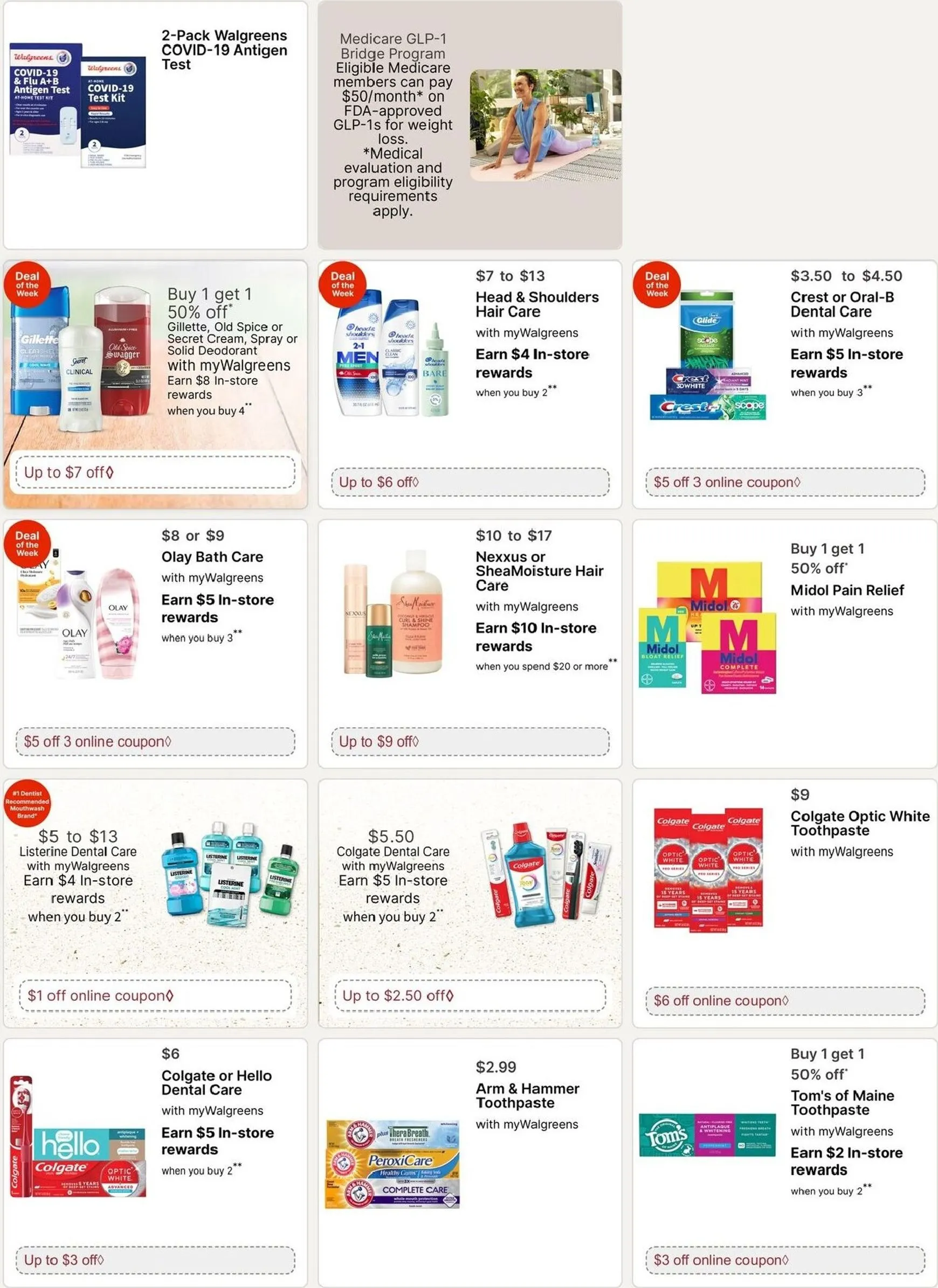 Weekly promotion Walgreens Weekly Ad - Deals of the Week spanning from August 16 to August 22 2026 - Page 11 for Catalogue 365