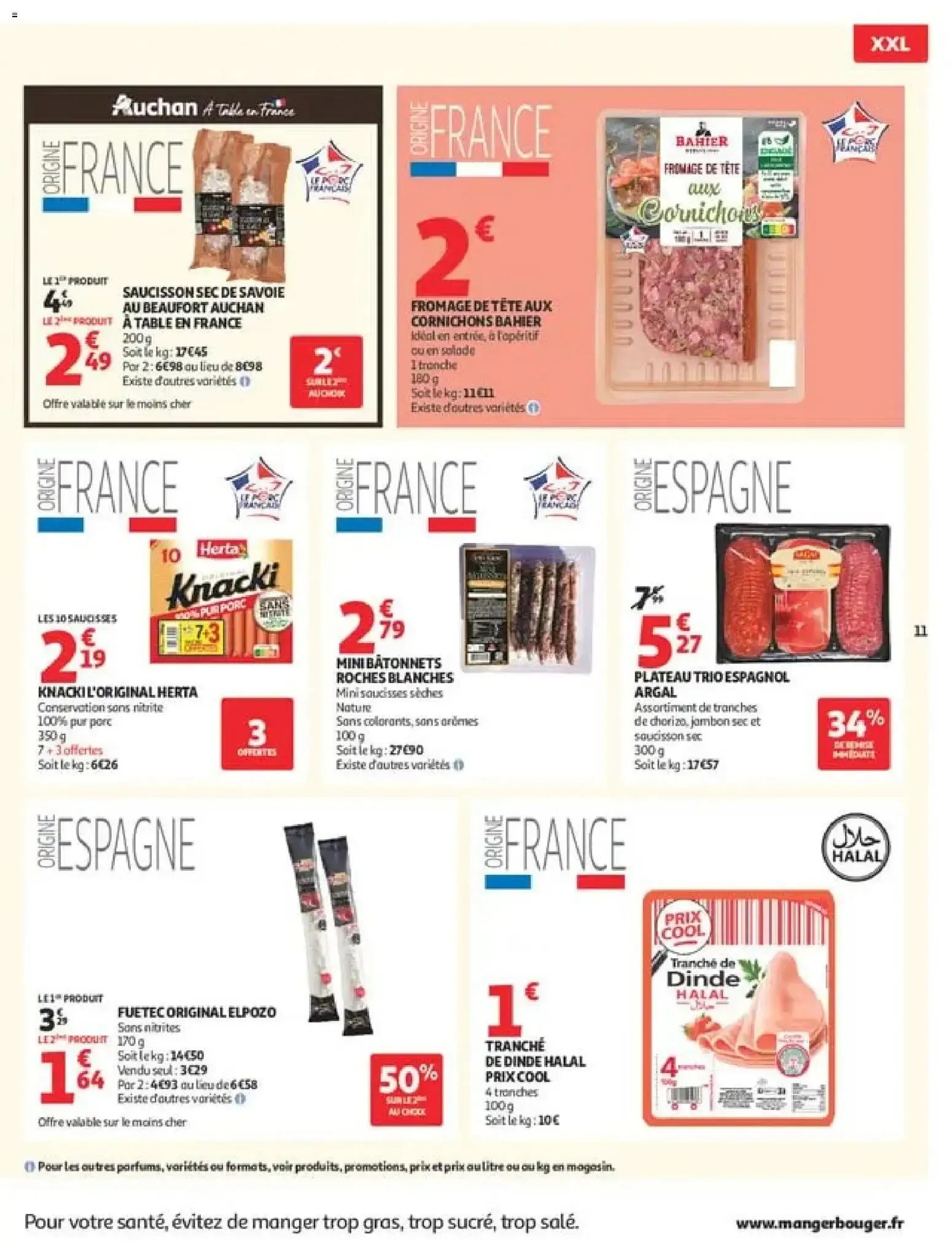 Auchan Promos XXL, rentrée à partir du 21/07/2026 - promo en ligne du 21 juillet au 2 août 2026 - Catalogue page 11