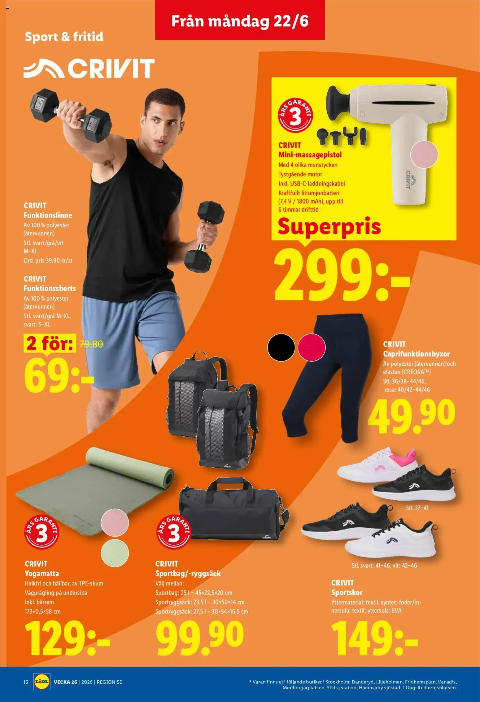 Lidl: Veckans erbjudanden 22/6-28/6 från 22 juni till 28 juni 2026 - Reklamblad sidor 18