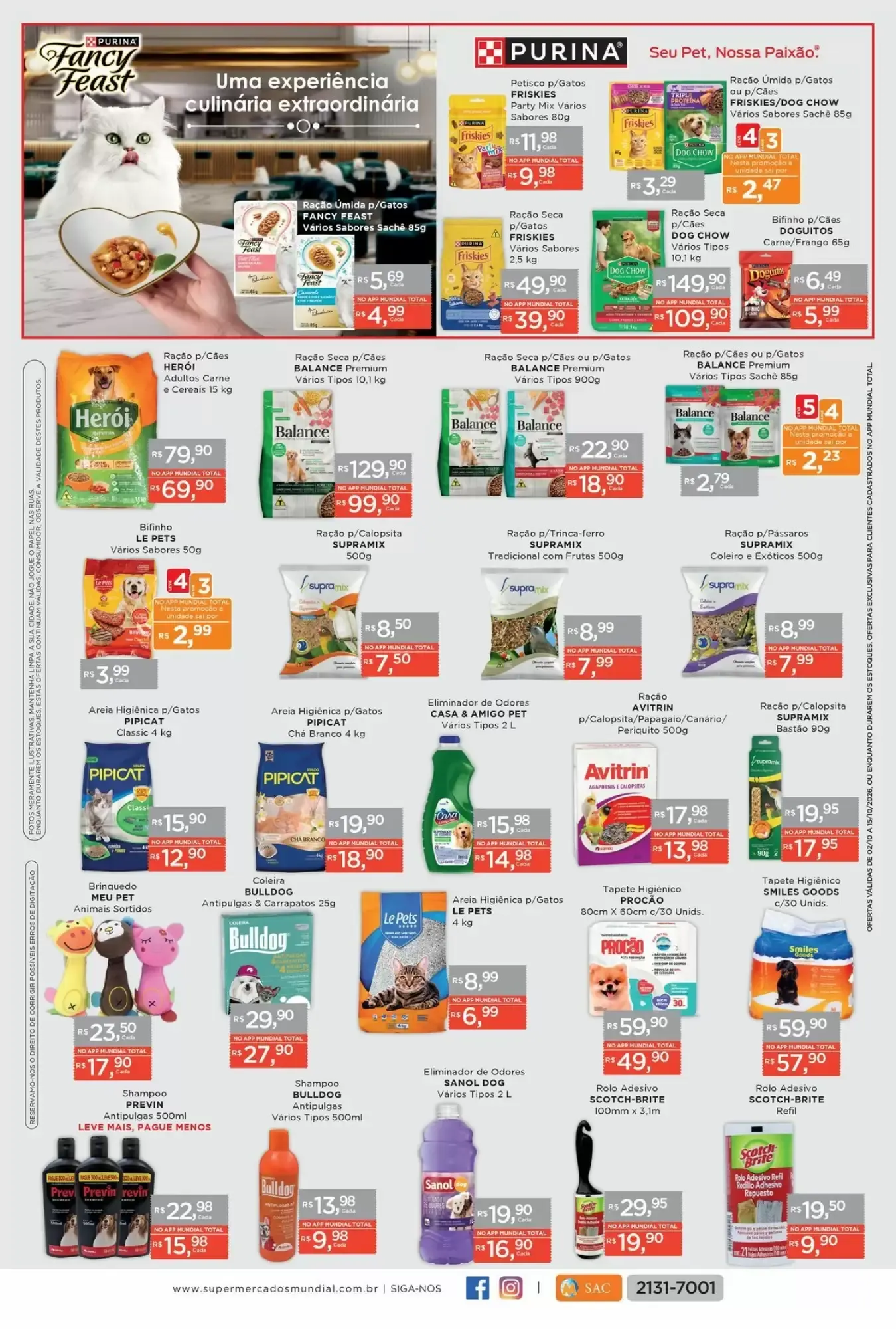 Encarte de Mundial: Ofertas para seu amigo Pet 2 de outubro até 15 de outubro 2026 - Pagina 2