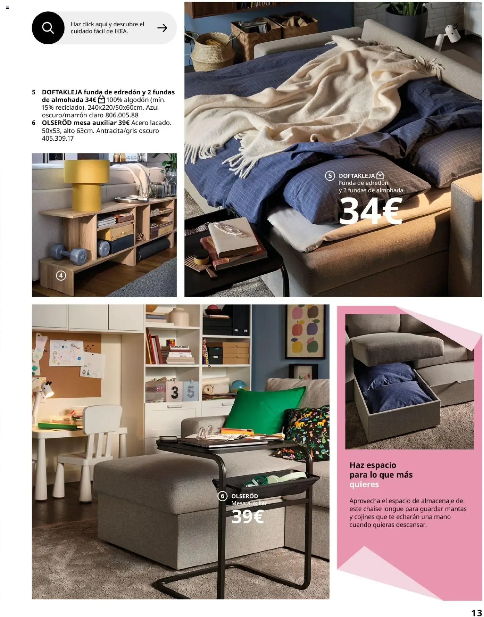 Catálogo de IKEA - Haz espacio para lo que más quieres del 01/09/2026 1 de septiembre al 31 de enero 2027 - Página 13