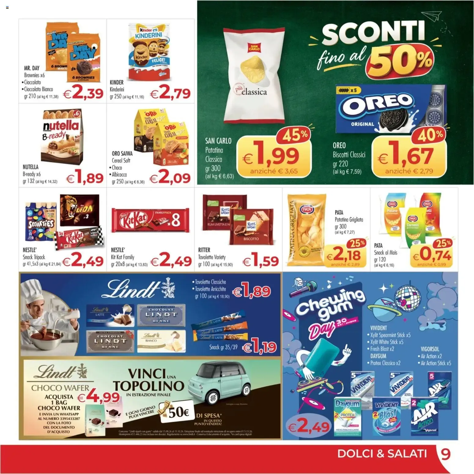MerSi Supermercati volantino dal 23/09/2026 - online Offerte da 23 settembre a 6 ottobre di 2026 - Pagina del volantino 9