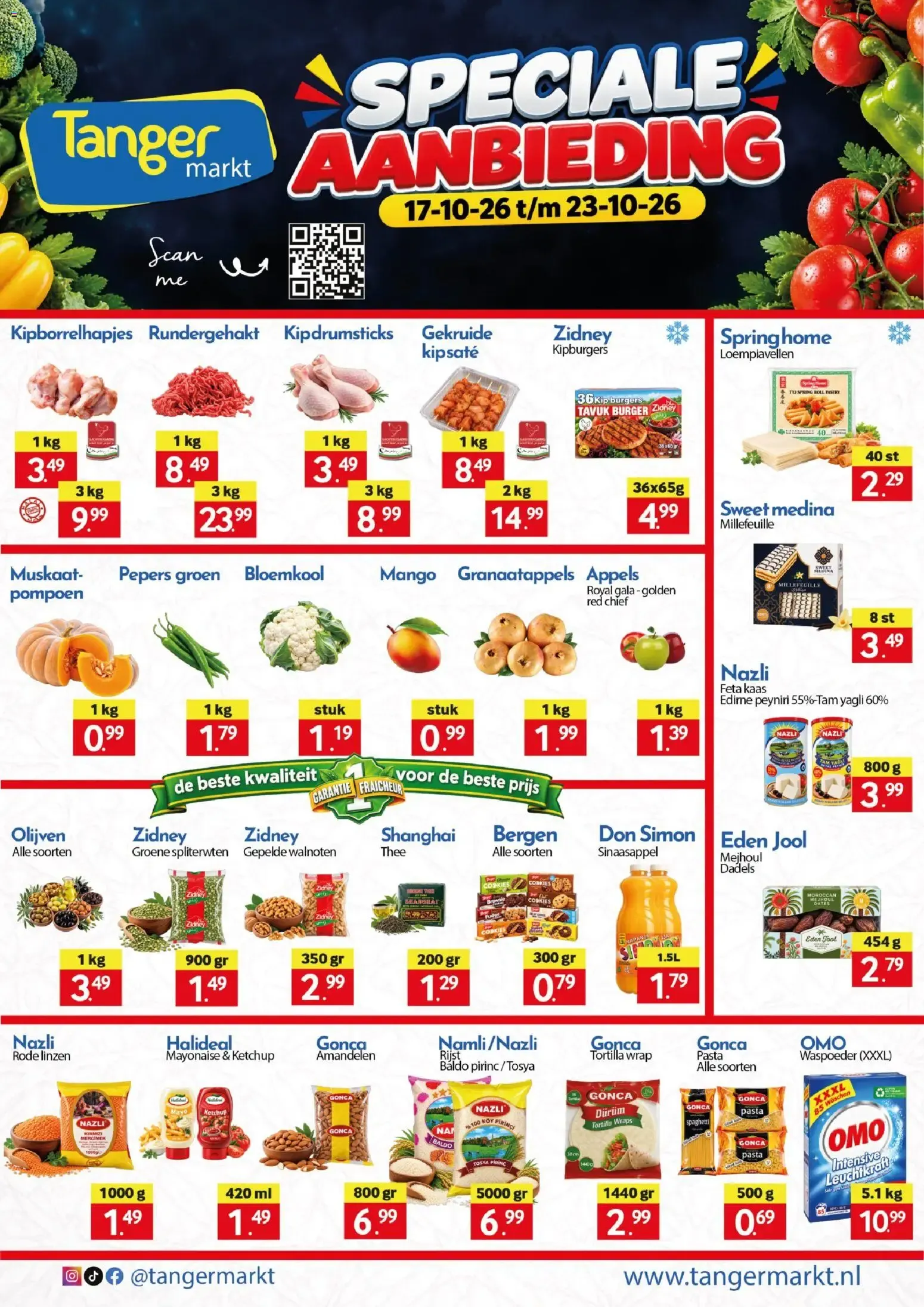 Tanger Markt - Speciale Aanbieding van 17 oktober tot 23 oktober 2026 - Folder pagina 1