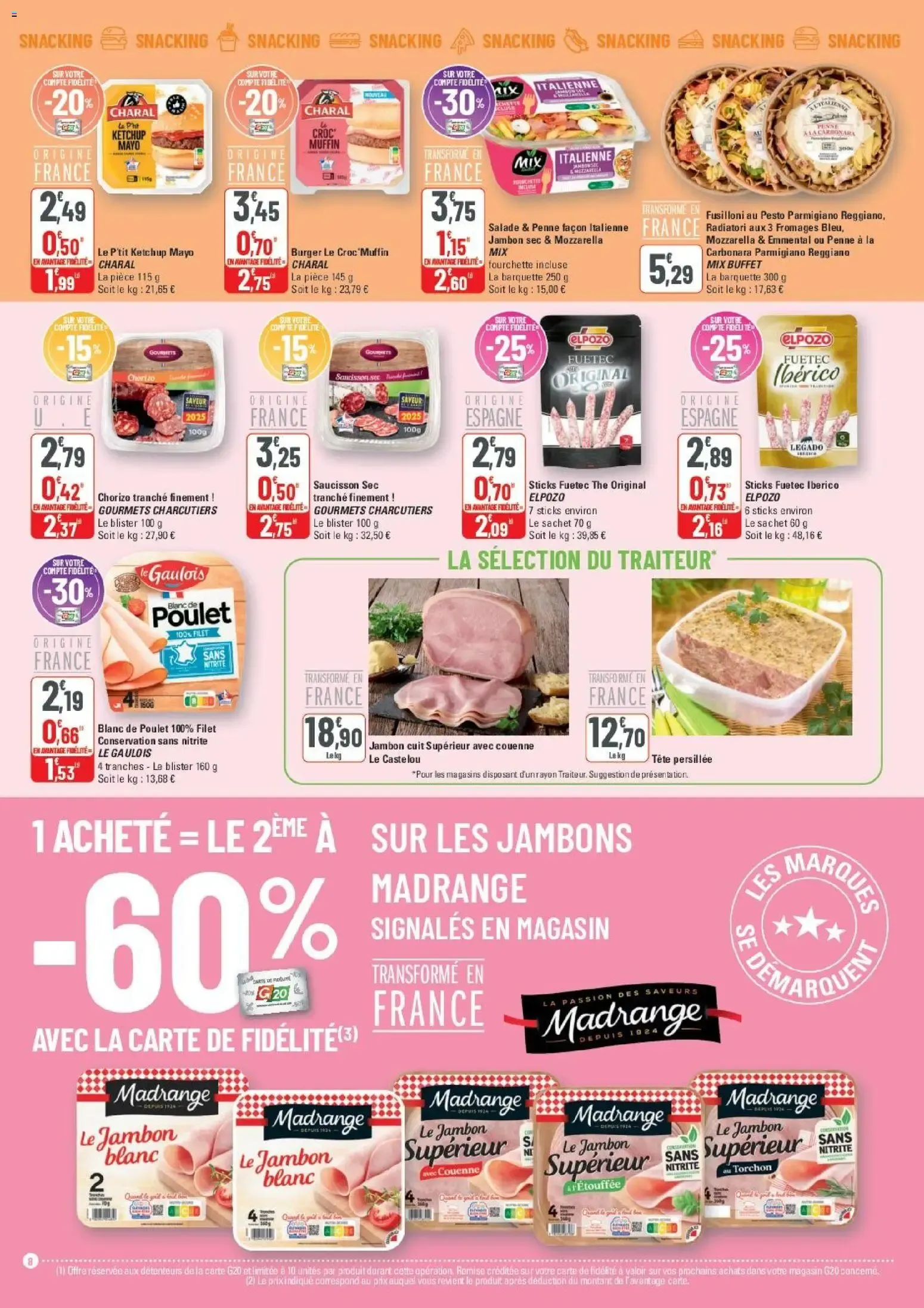 G20 Supermarchés catalogue à partir du 01/07/2026 - promo en ligne du 1 juillet au 12 juillet 2026 - Catalogue page 8