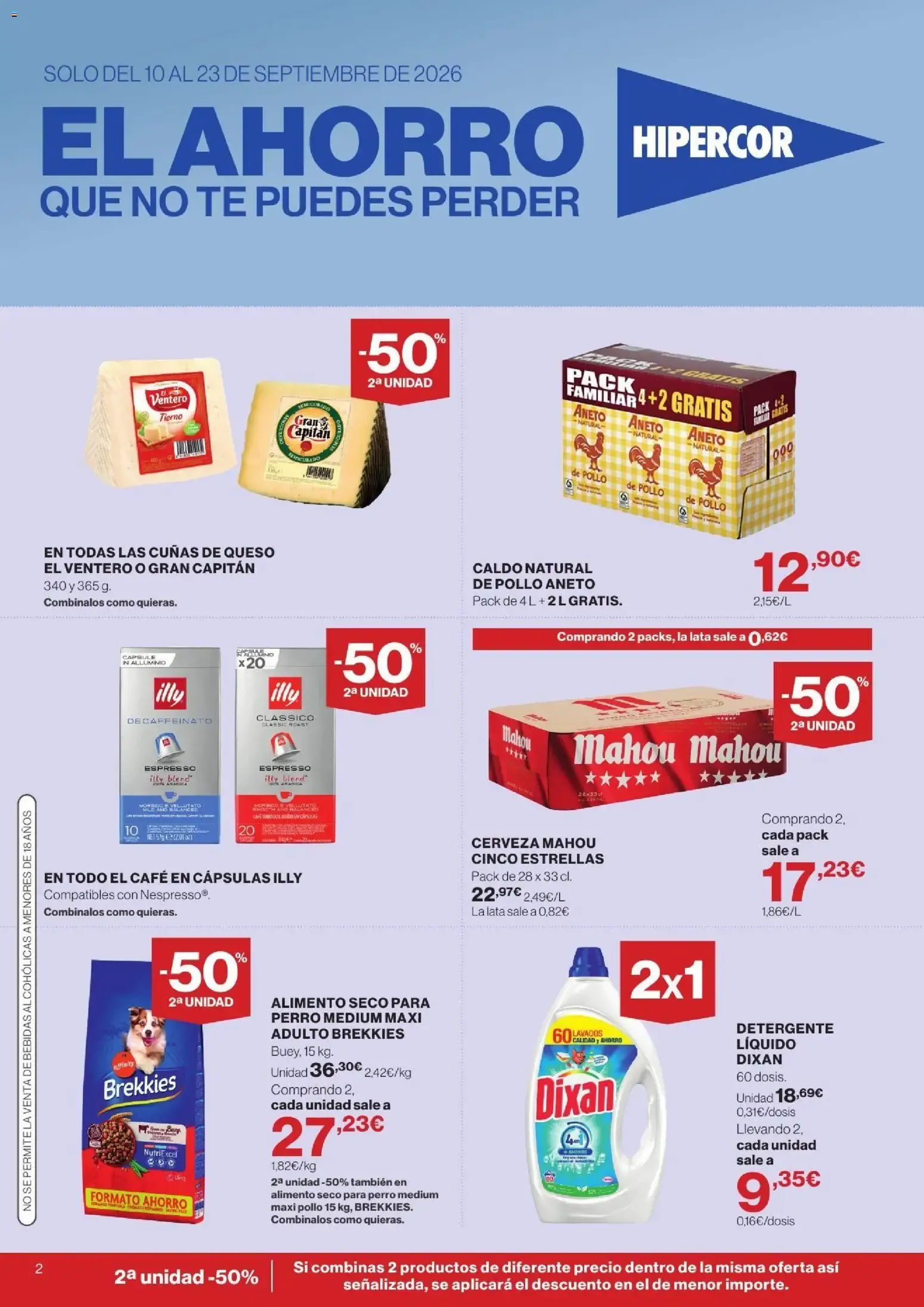 Catálogo de Hipercor catálogo del 10/09/2026 | folleto 10 de septiembre al 23 de septiembre 2026 - Página 2