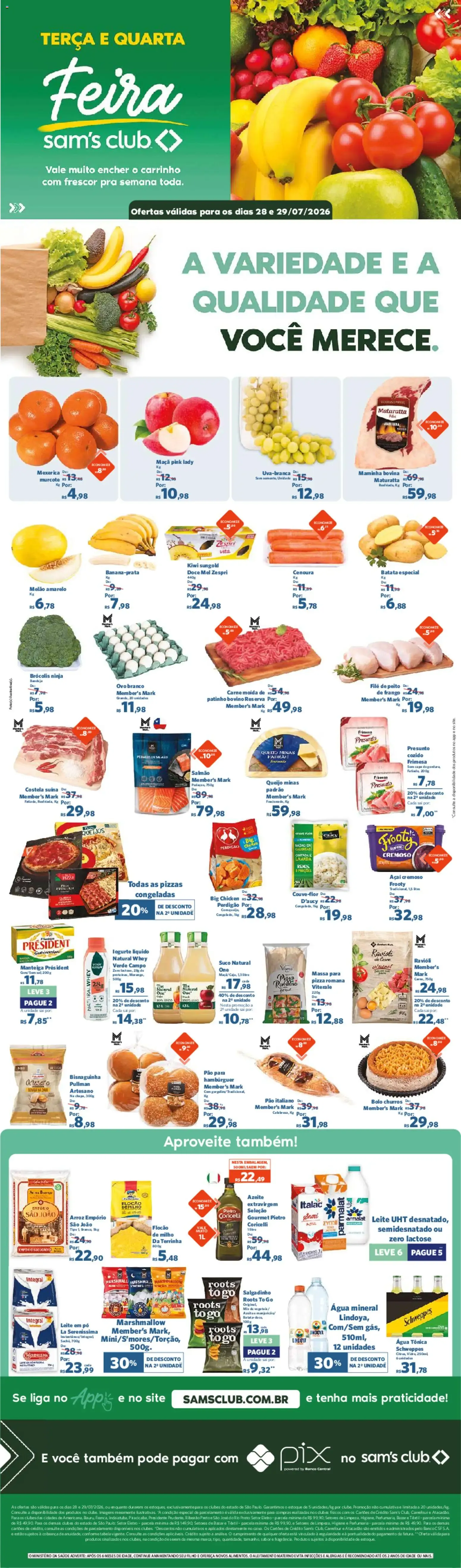 Sam's Club - Ofertas da semana de 28/07/2026 | Promoções Online