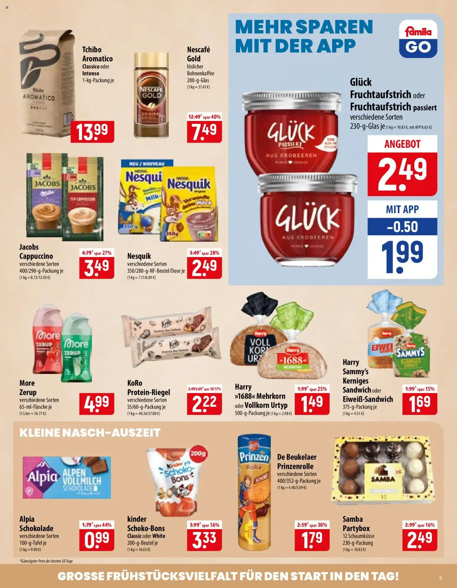 Famila besser als gut! von 27. Juli bis 1. August 2026 - Prospekt seite 9