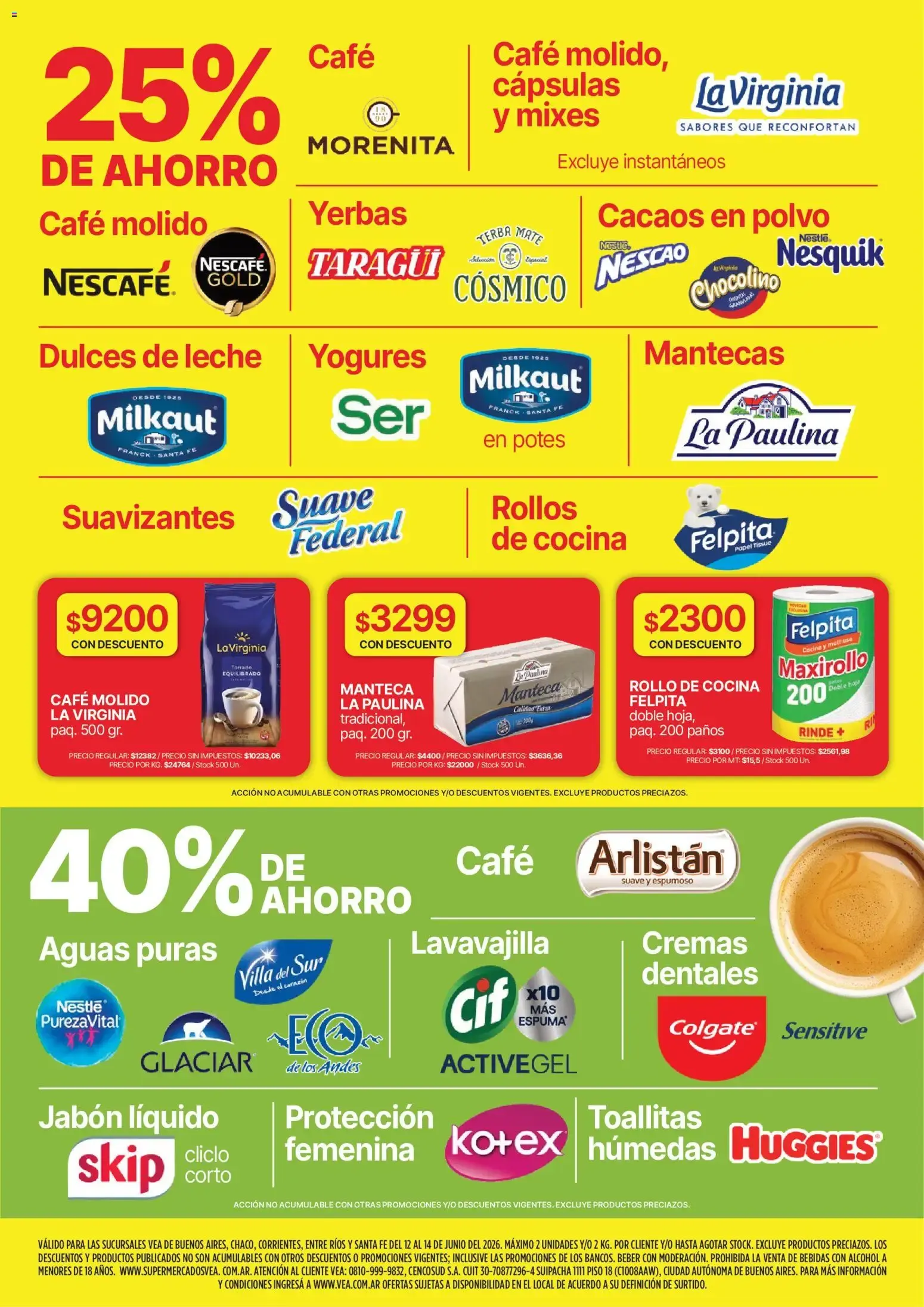 Ofertas de Vea - Fin de semana de ahorro del 12/06/2026 - 16/06/2026 12 de junio al 16 de junio 2026 - Página 4 del catálogo