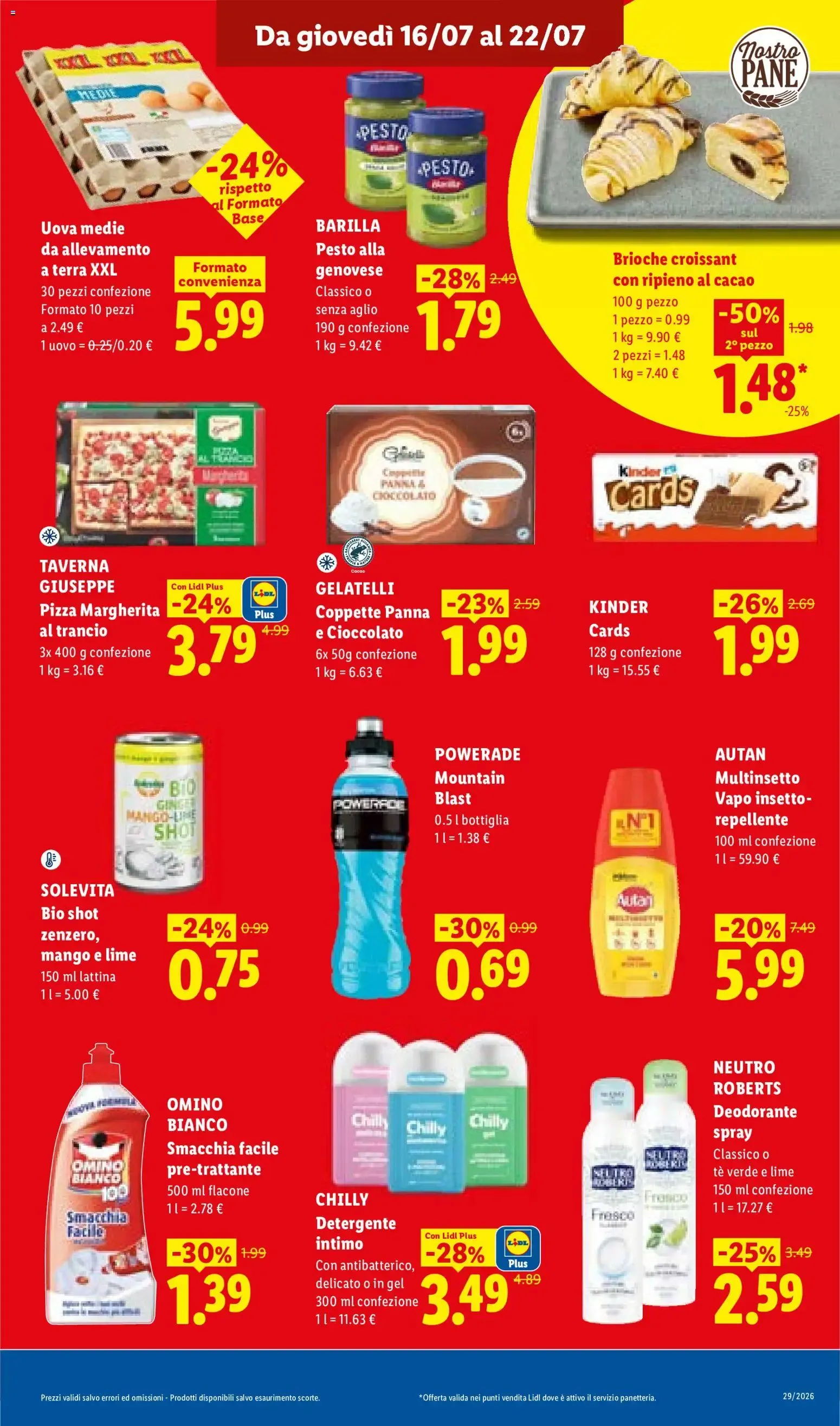 Lidl: L'estate del risparmio da 16 luglio a 22 luglio di 2026 - Pagina del volantino 12