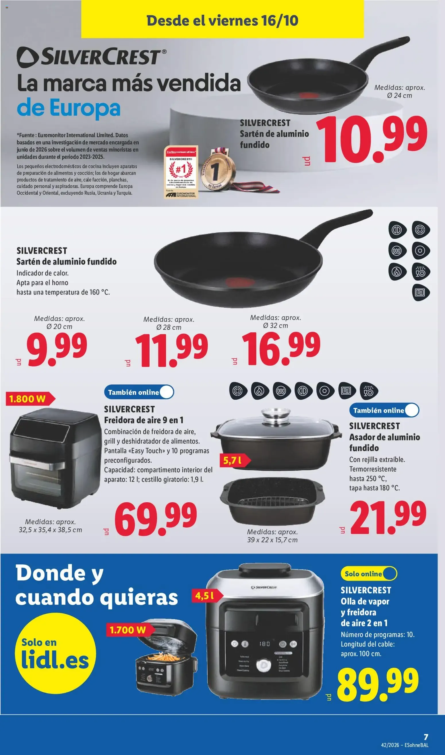 Catálogo de Lidl folleto de bazar del 12/10/2026 | Ofertas 12 de octubre al 18 de octubre 2026 - Página 27