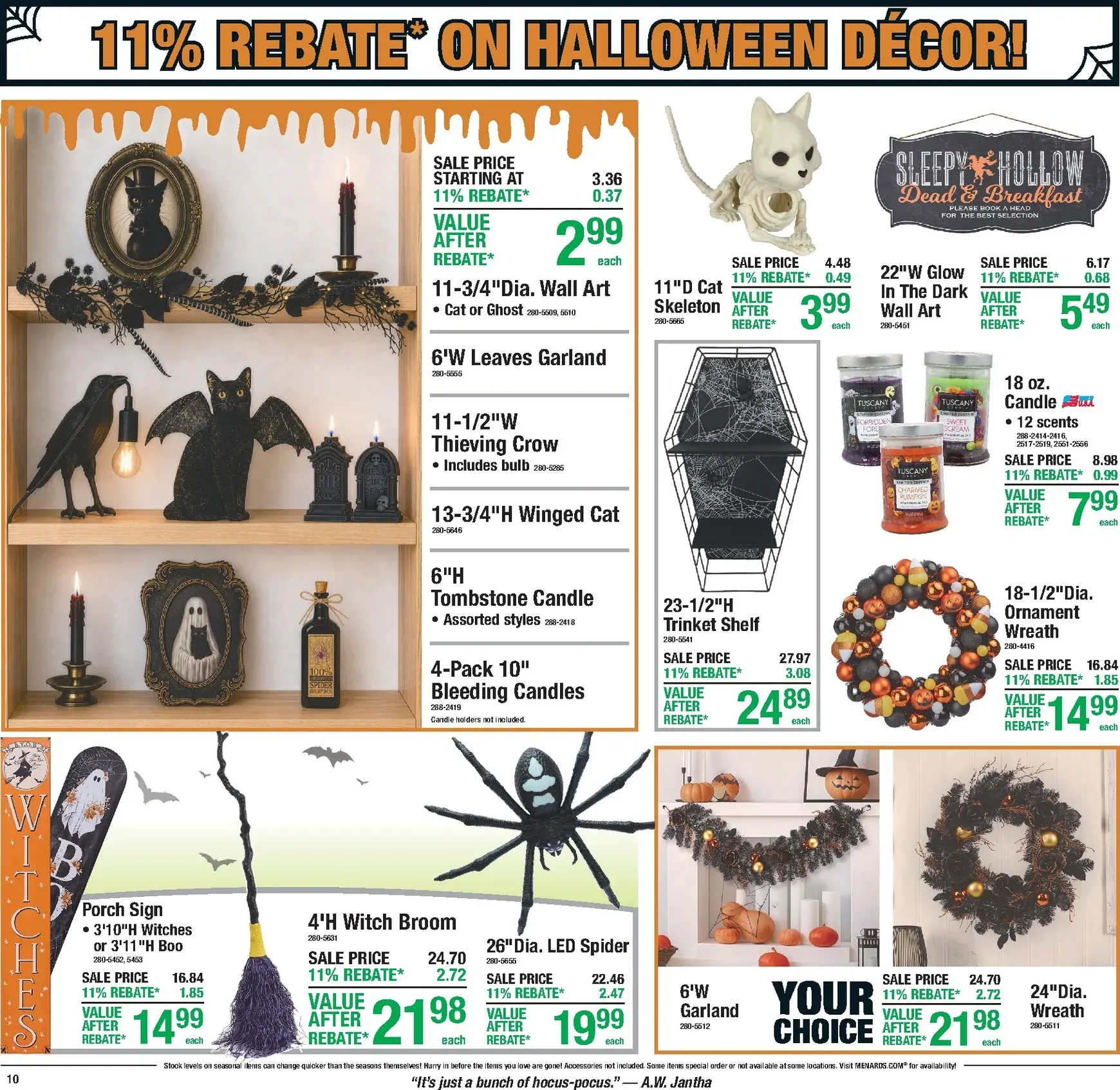 Weekly ad Current Menards - 11% Rebate Sale leaflet valid from Thursday 09/24/2026 to Sunday 10/04/2026 from September 24 to October 4 2026 - Page 14