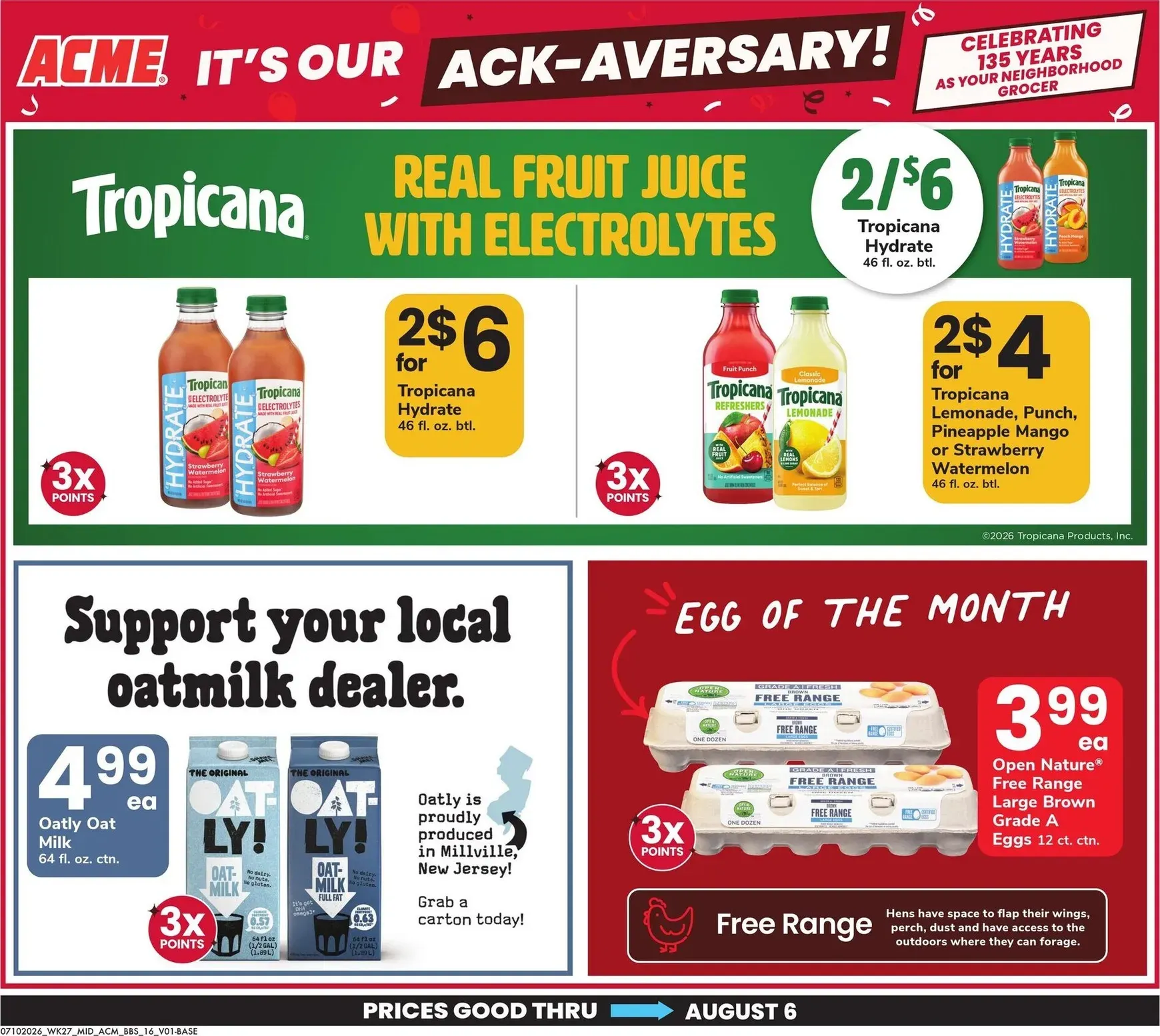 Weekly ad Current ACME - Big book of savings leaflet valid from Friday 07/10/2026 to Thursday 08/06/2026 from July 10 to August 6 2026 - Page 16