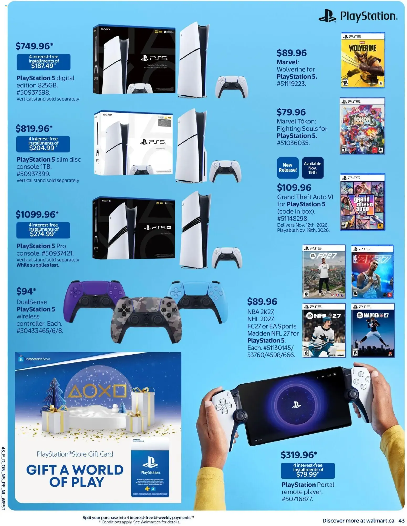 Walmart - Canada's #1 Toy Shop from October 15 to December 23 2026 - flyer page 56