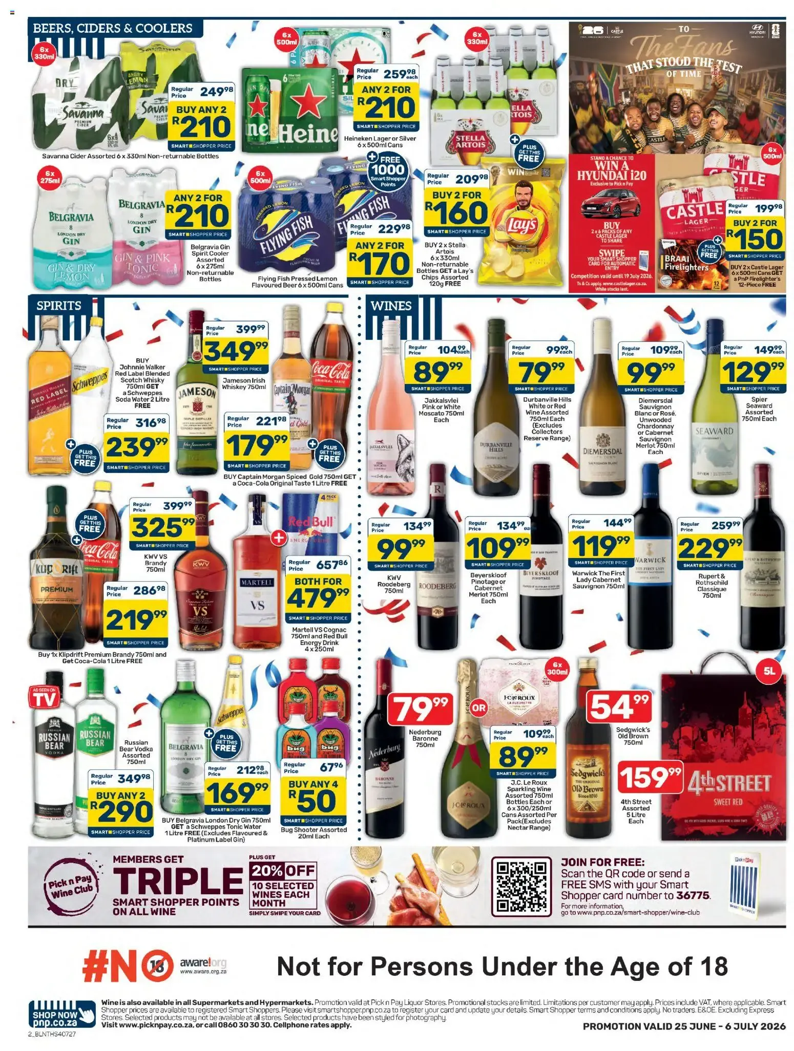 Pick n Pay - Liquor Specials (25/06/2026 - 06/07/2026) Online from 25 June to 6 July 2026 - Catalogue Page 2